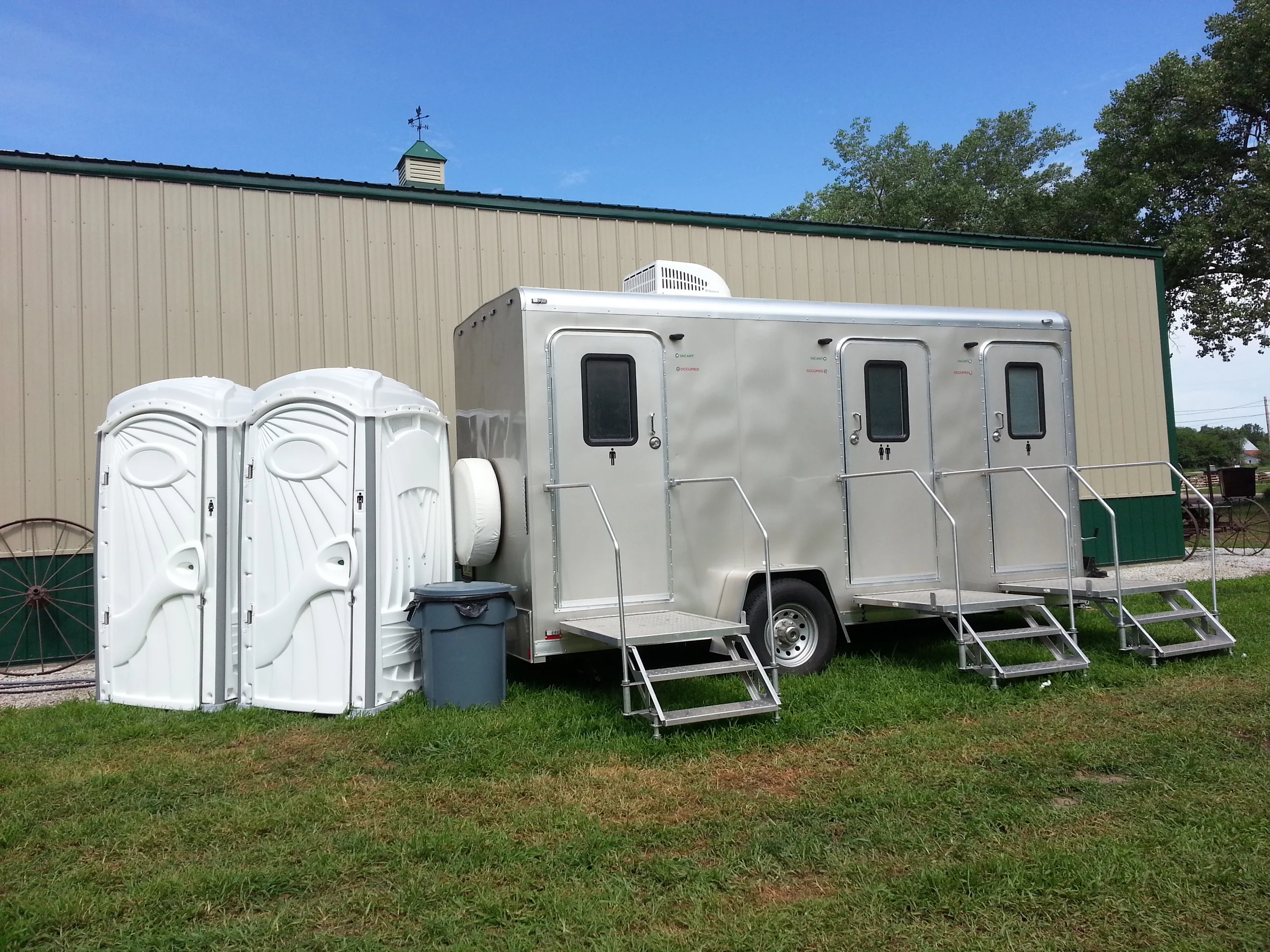 Restroom Trailer Rental in Omaha, NE