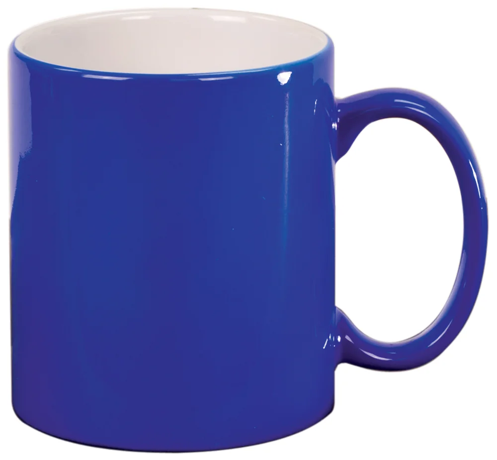 laser engraved ceramic mug