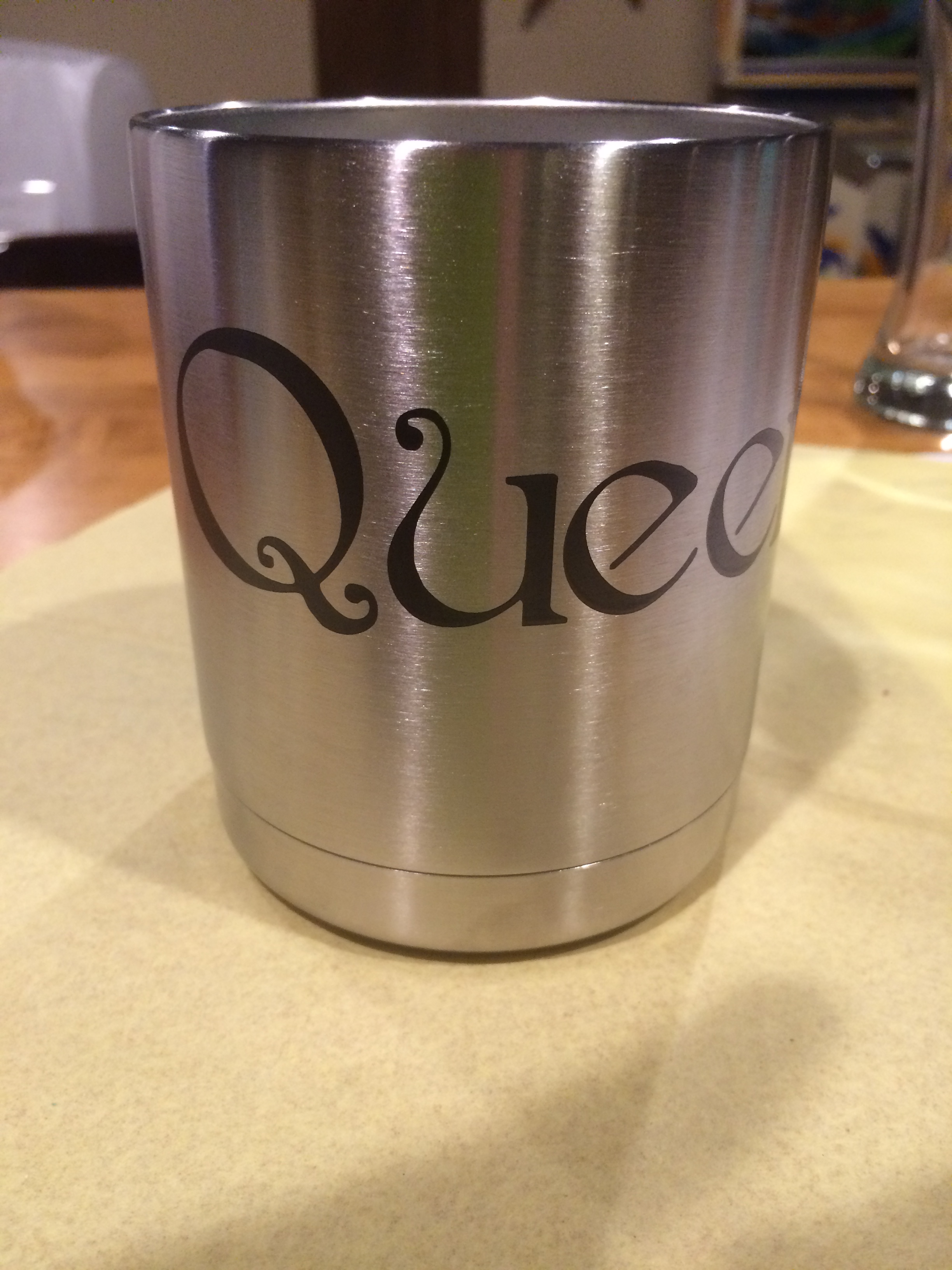 laser engraved YETI lowball 10 ounce