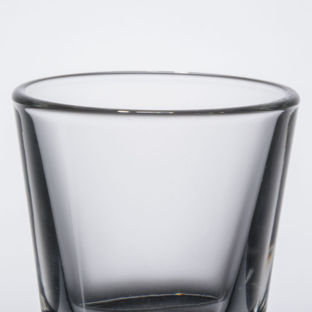 Laser engraved shot glass