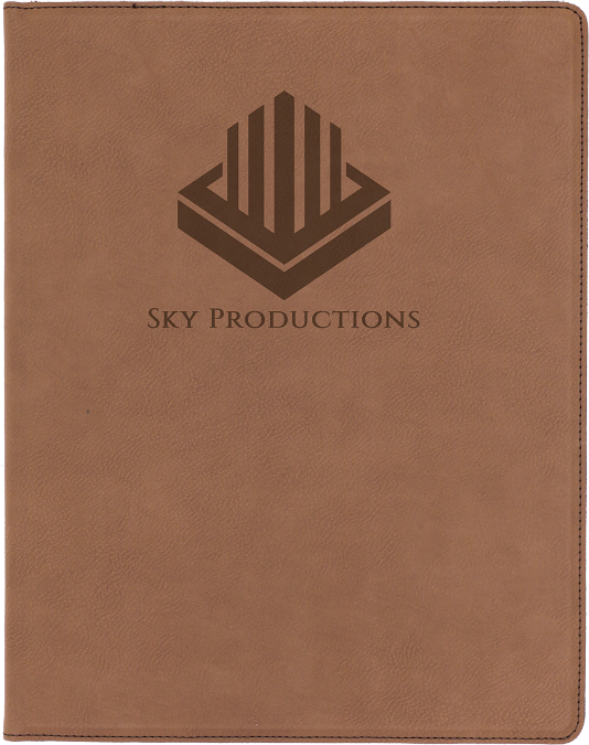 Personalized Leatherette Portfolio