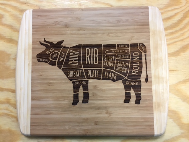 Small Bamboo Cutting Board — Raleigh Laser Engraving | Gifts | YETI | Cutting  Boards