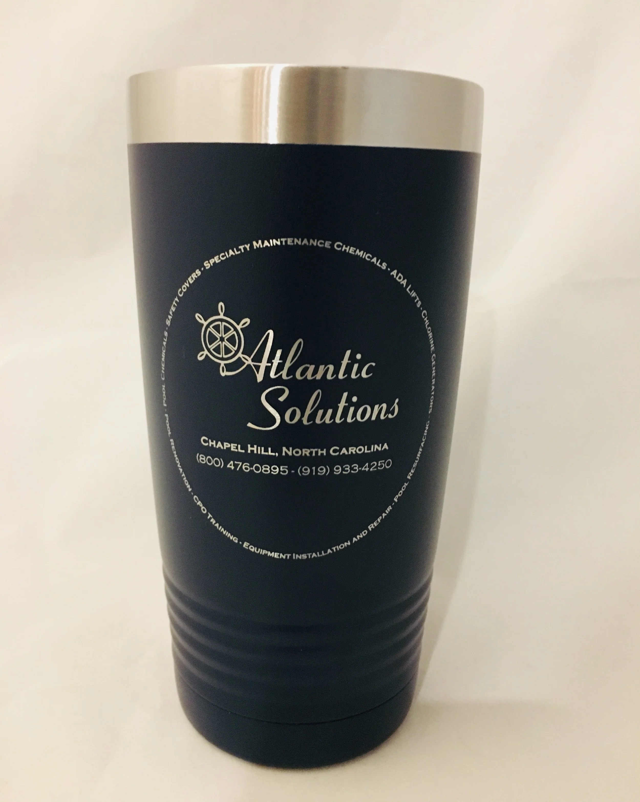 stainless steel powder coated 20 ounce tumbler