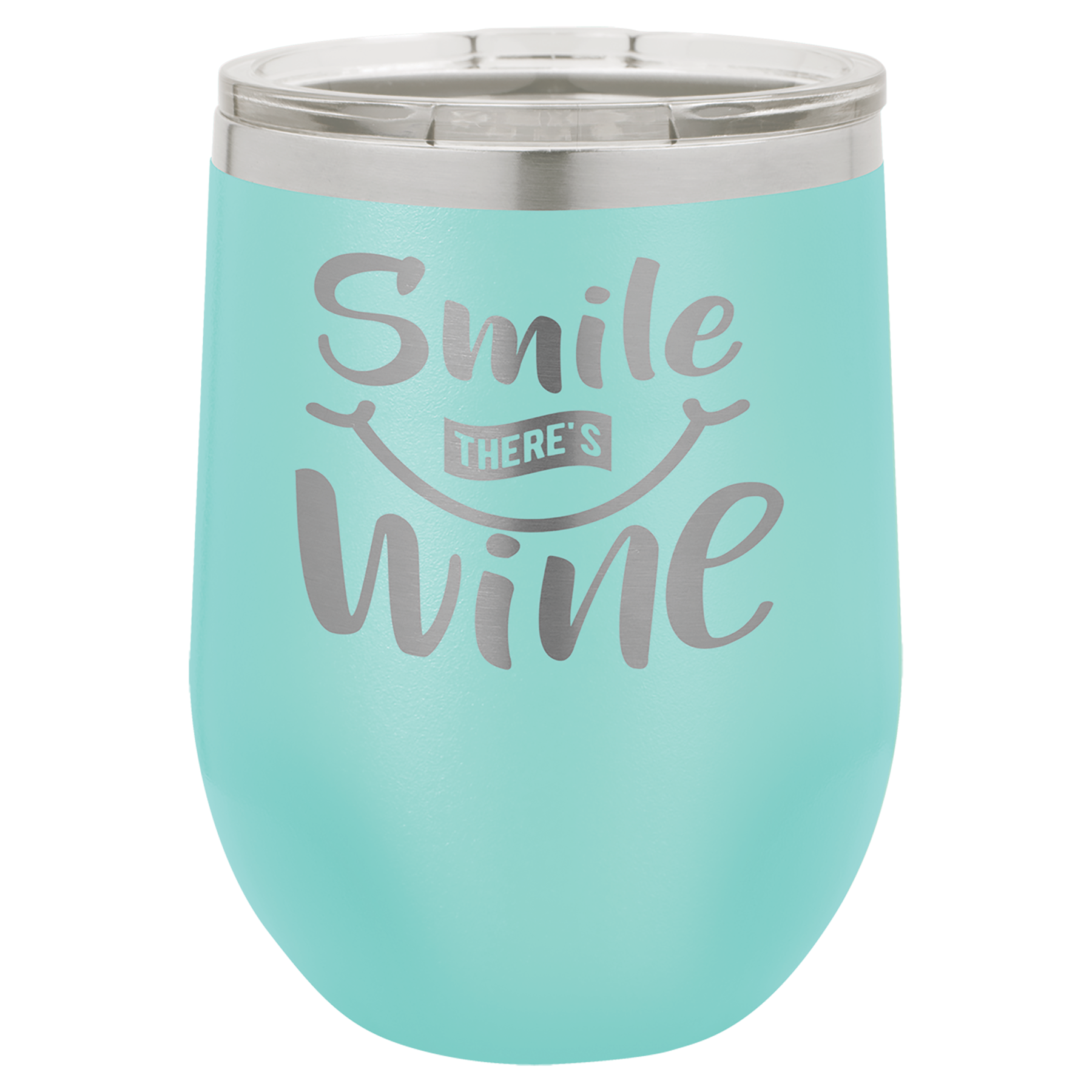 laser engraved insulated wine tumbler