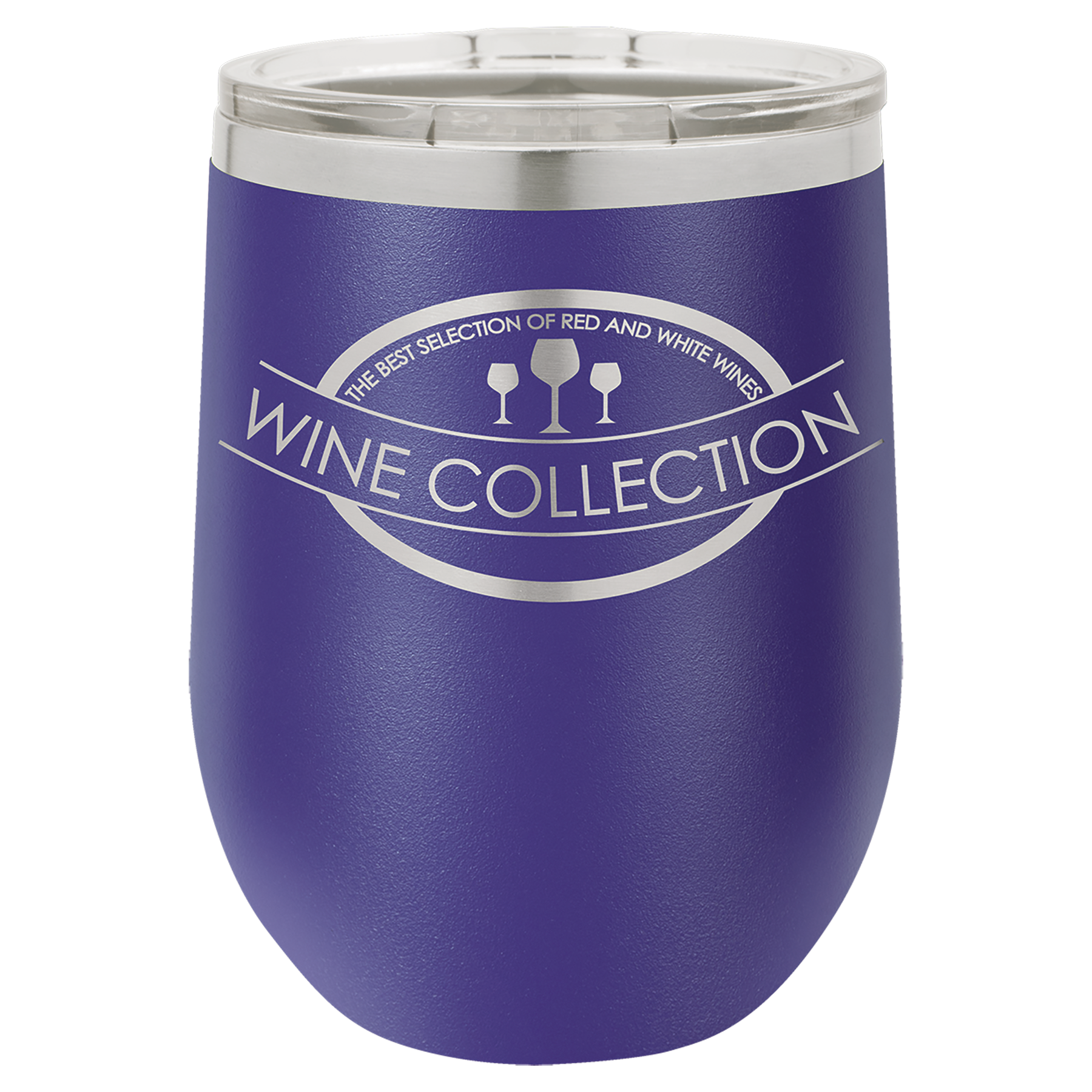 laser engraved insulated wine tumbler