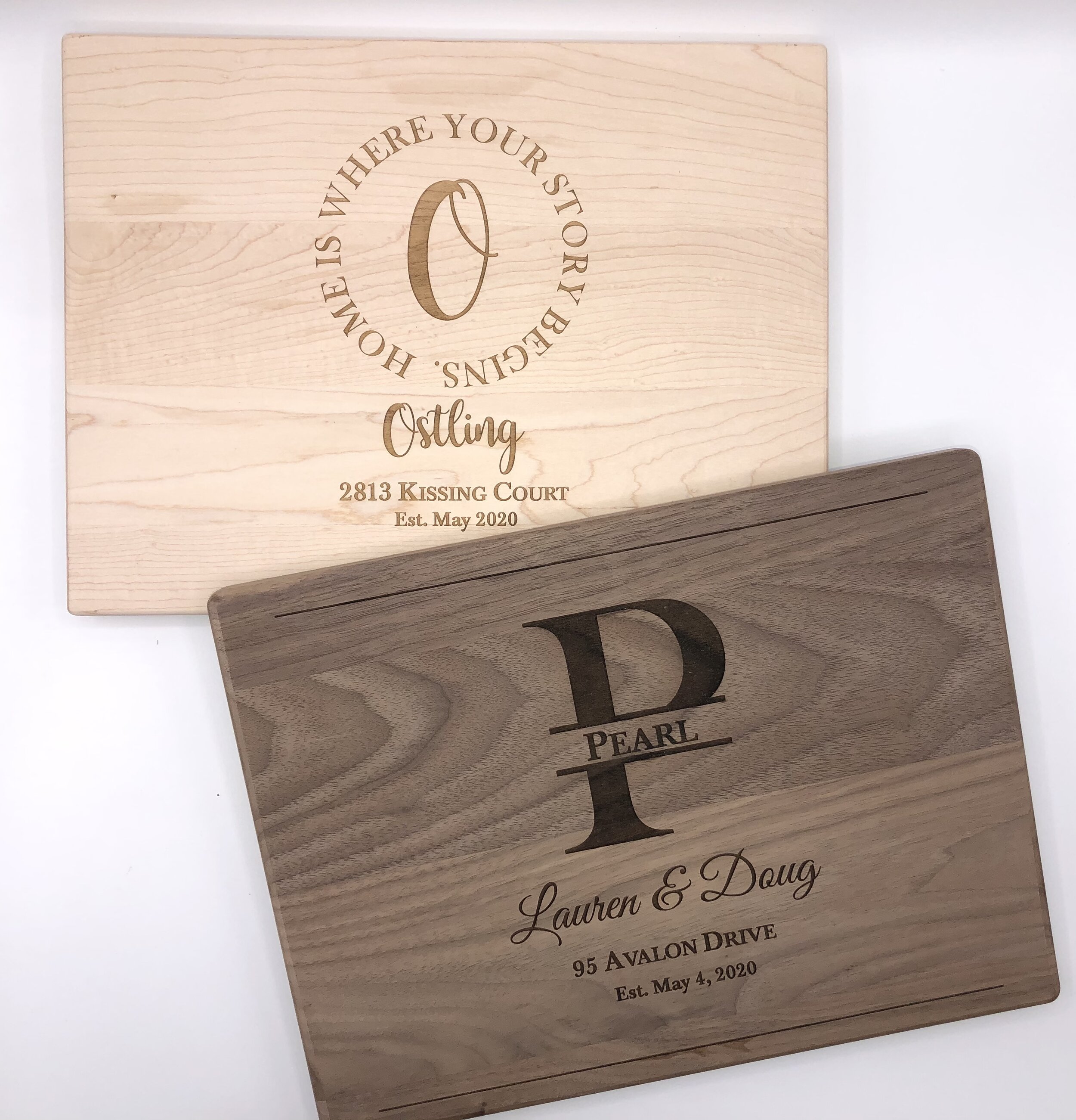 Engraved Cutting Board