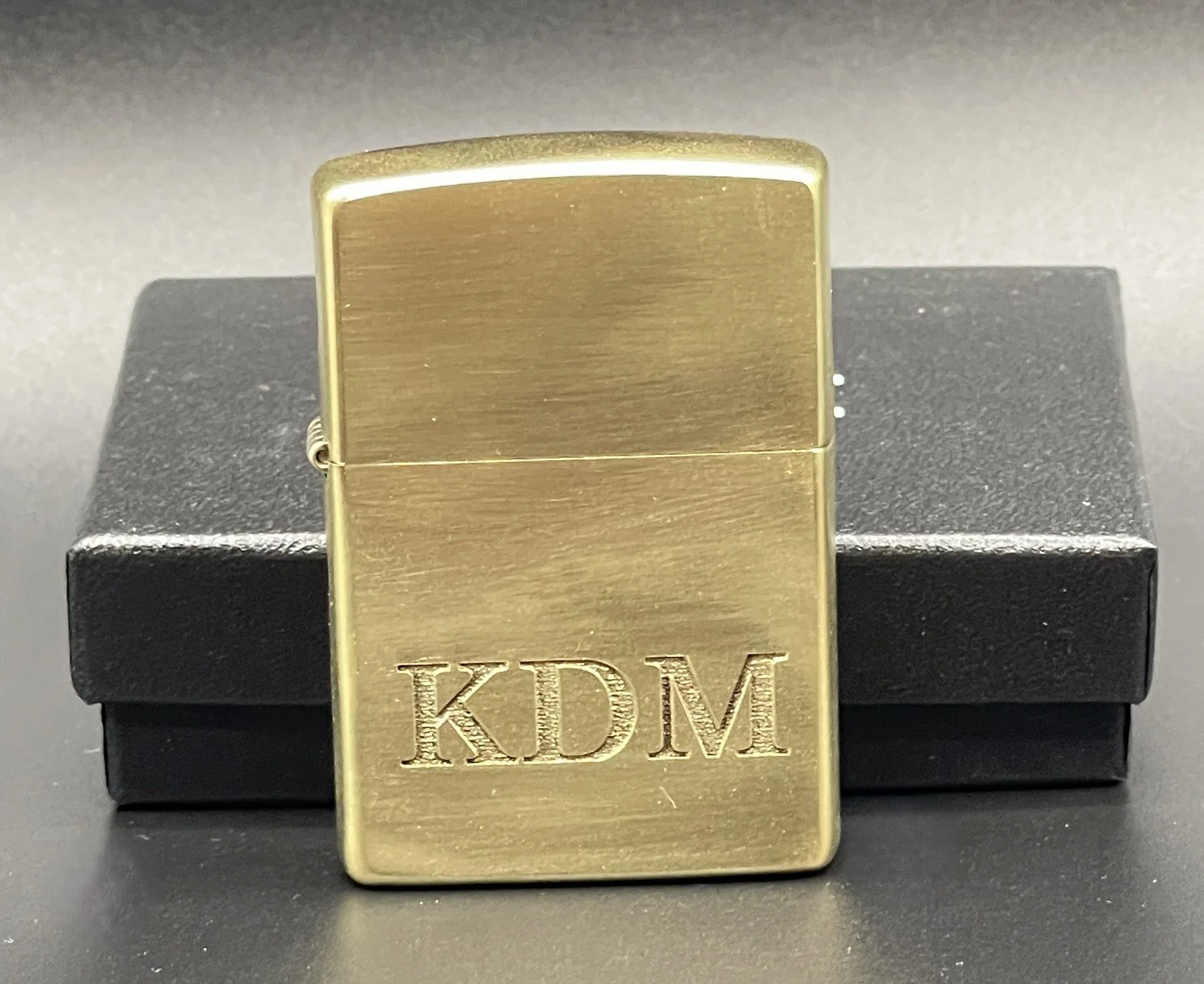 Engraved Zippo Lighter