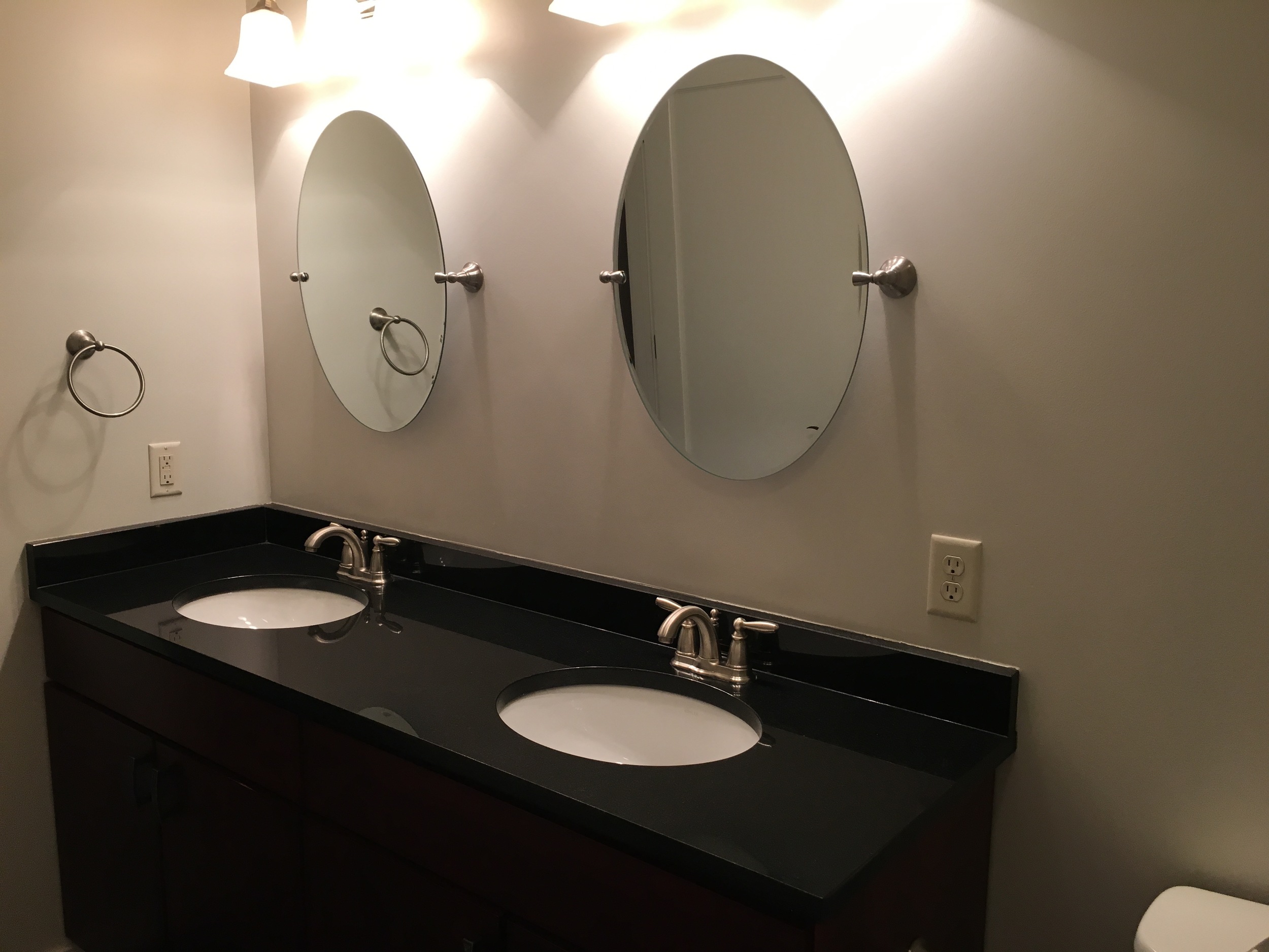 A sink for each of us! (I use both...)