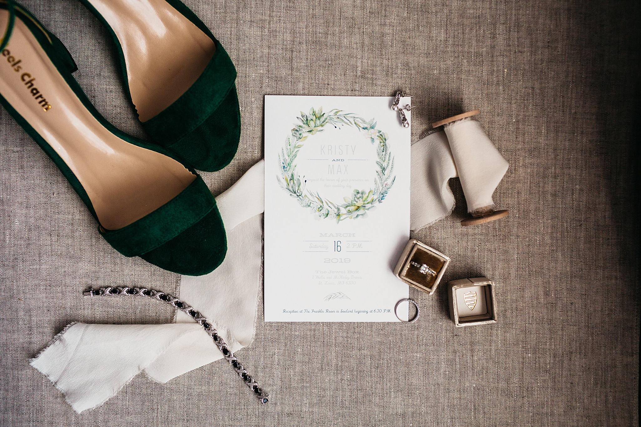 Jewel Box Franklin Room Wedding St Louis Wedding