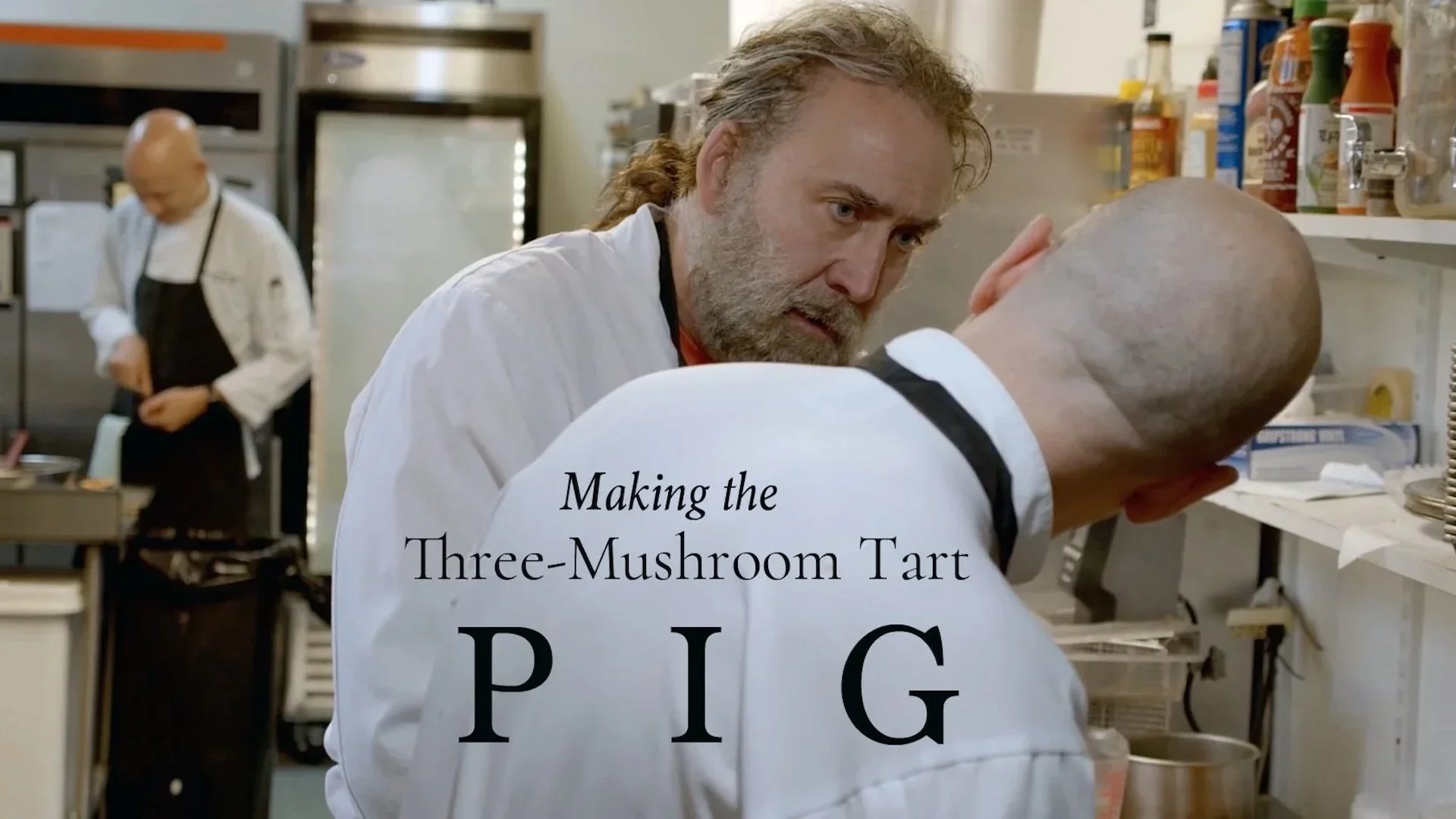 PIG (Making the Three-Mushroom Tart)