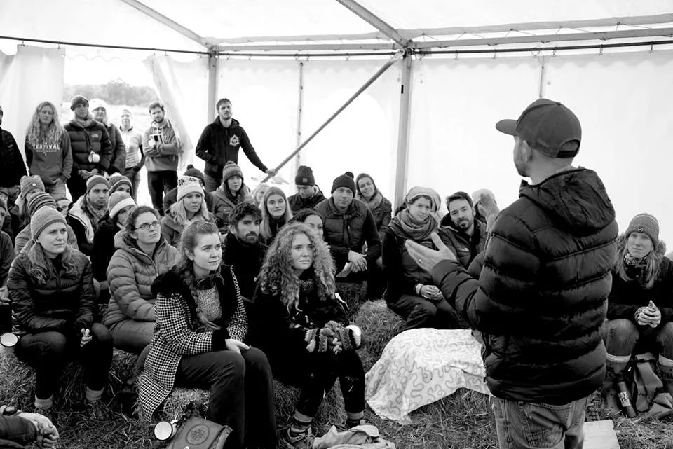 Dan sharing his ambitions for the first time at Yestival 2016