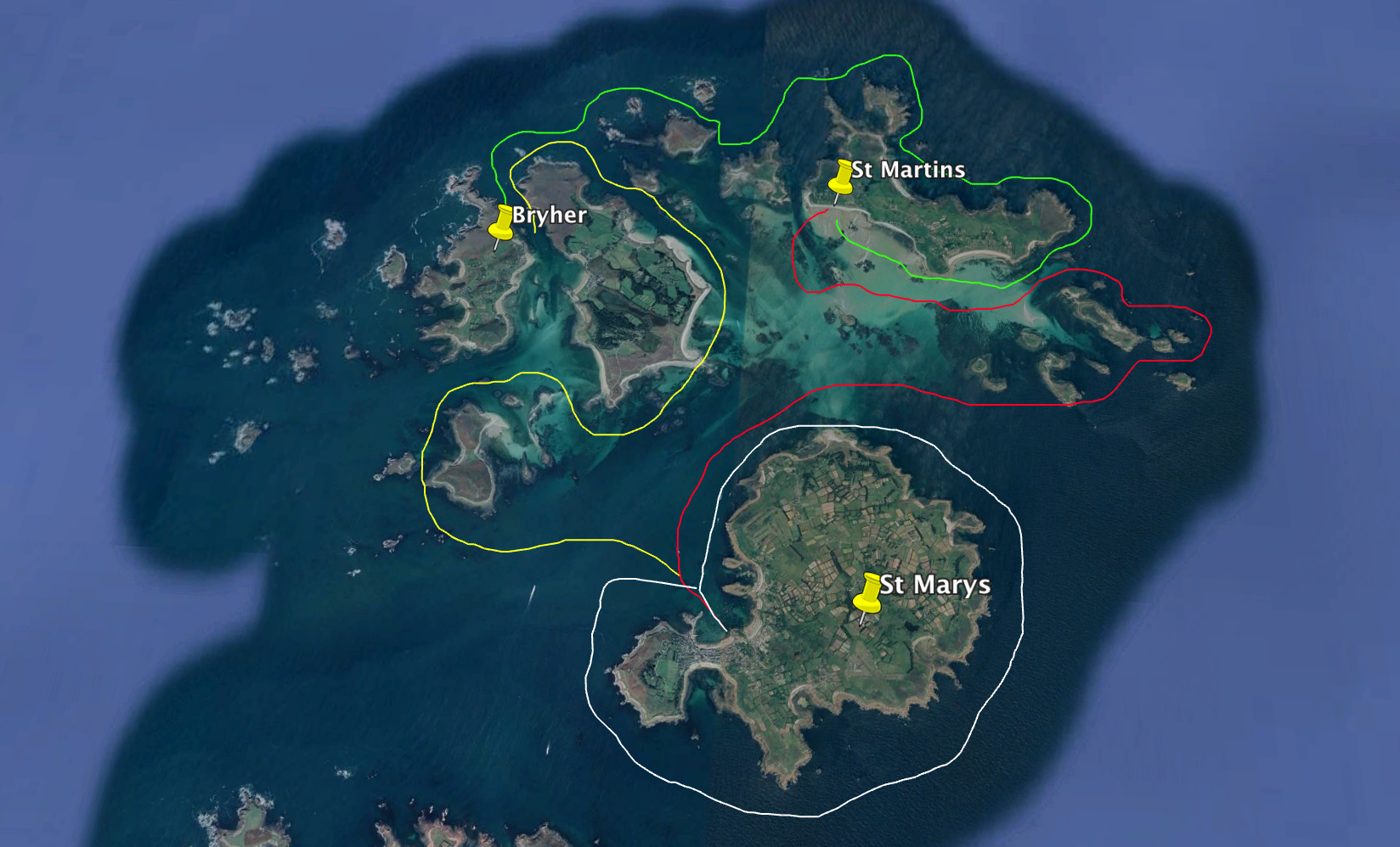 Kayak the Isles of Scilly Route.png