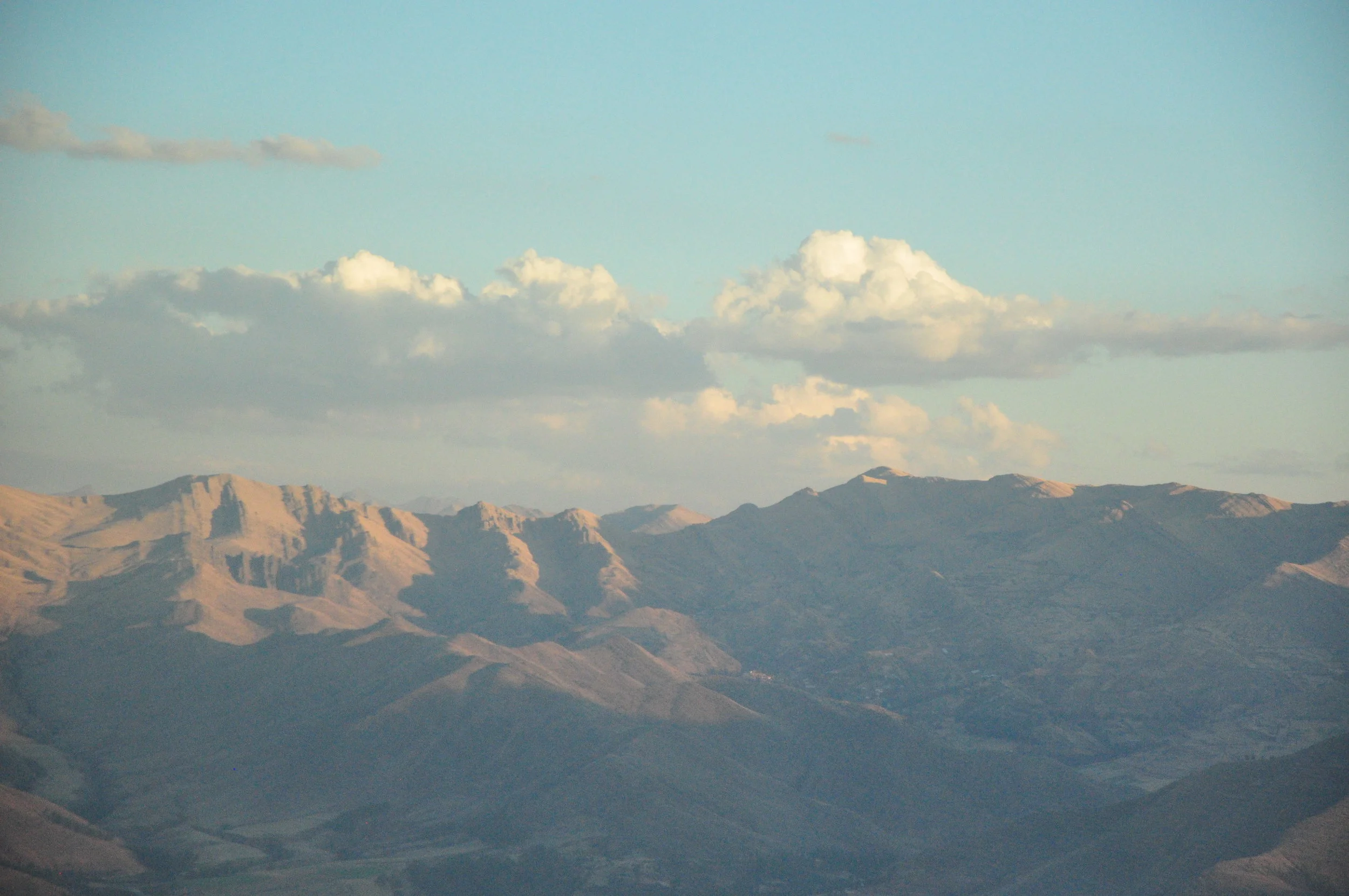  We've been surrounded by mountains, God's majesty, our entire trip. 