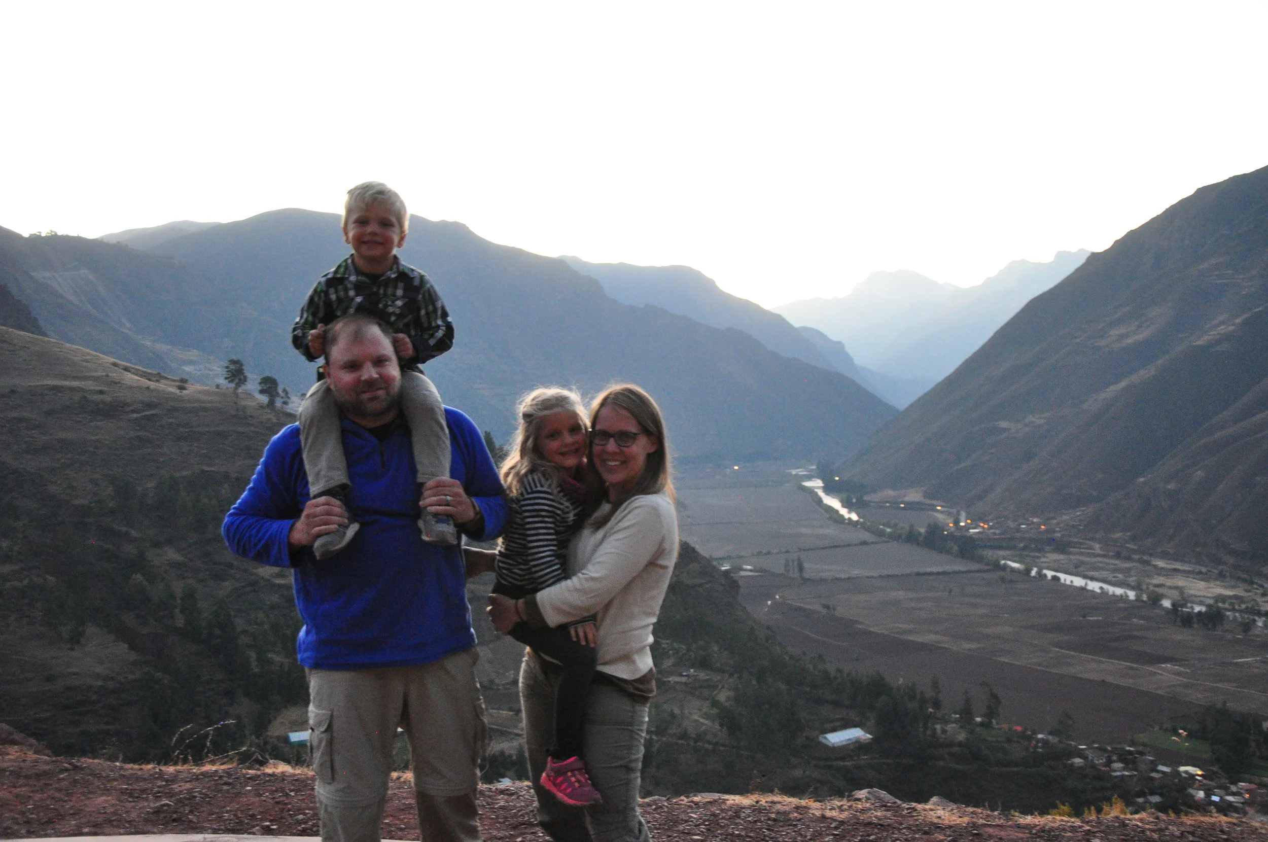 Overlooking Sacred Valley on our drive to Pisaq 