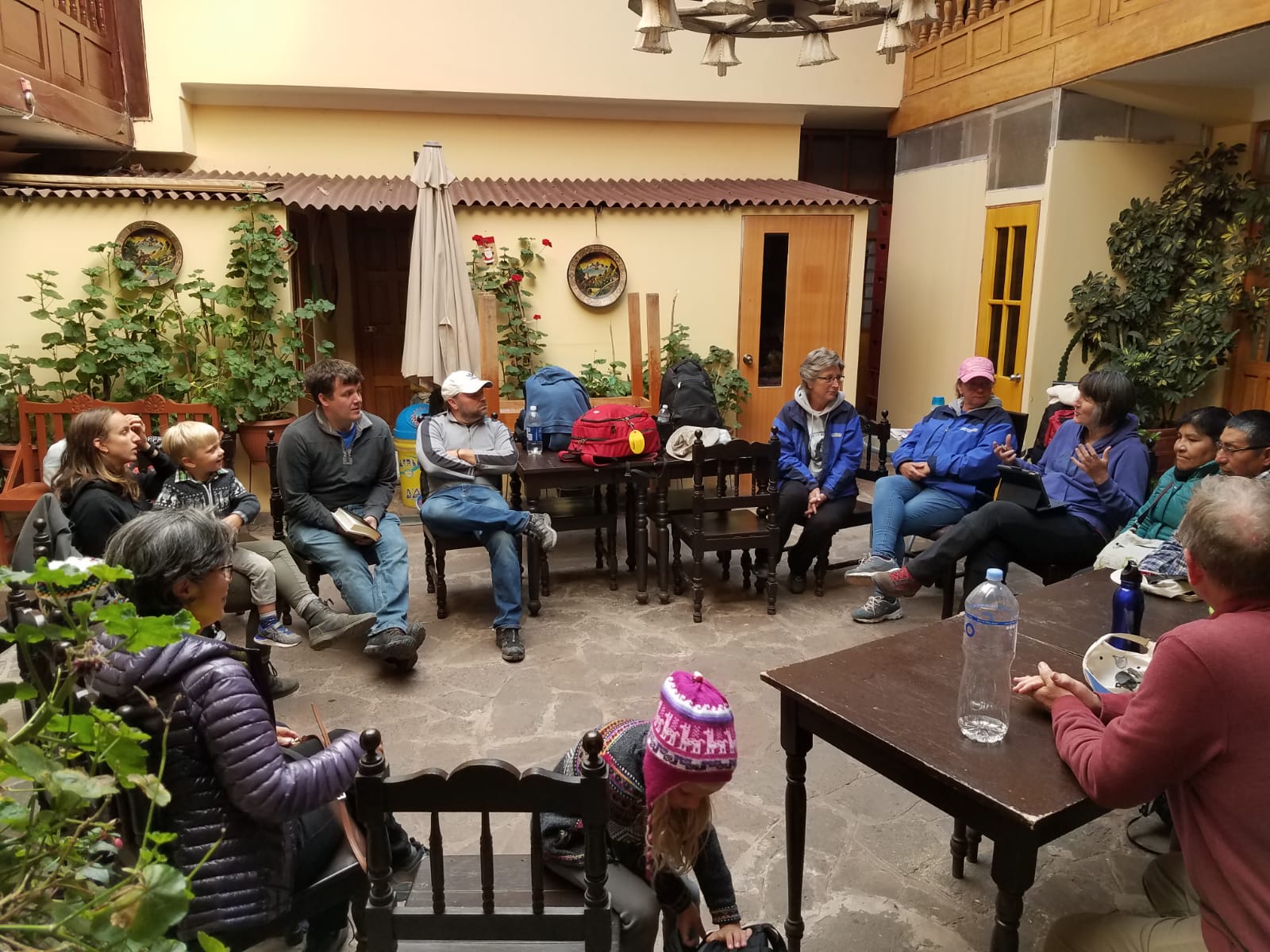 Devotions after breakfast