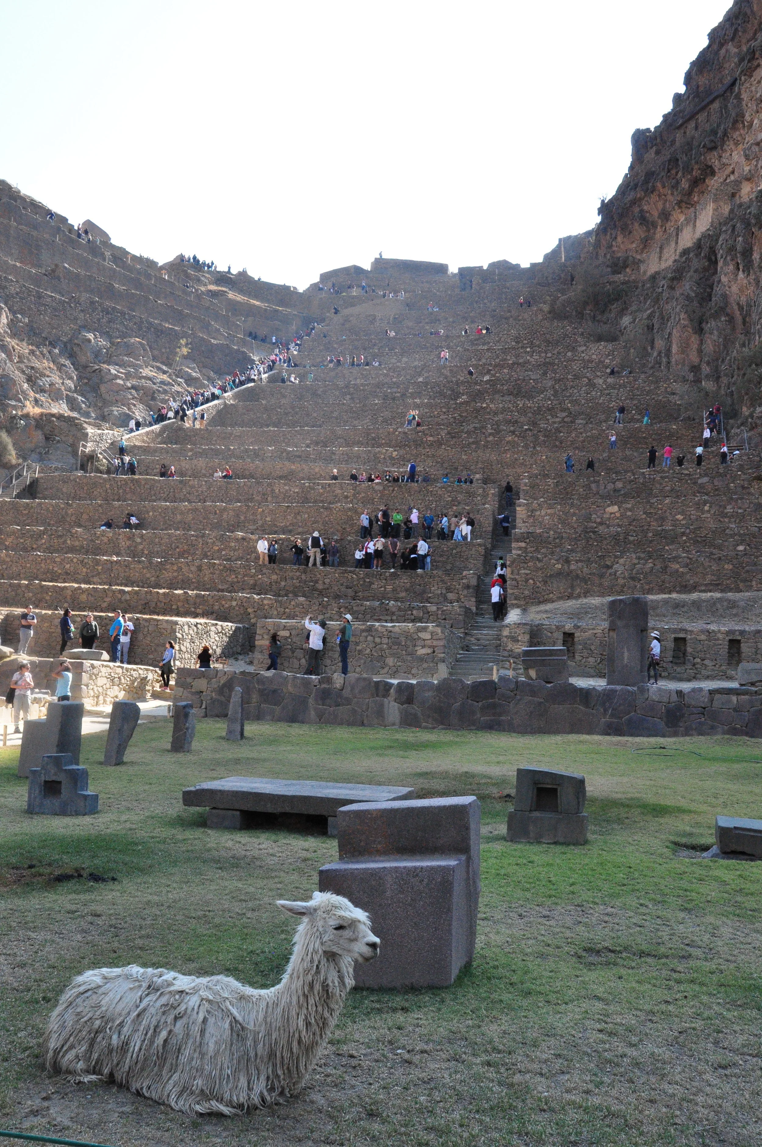 We then saw Ollantaytambo