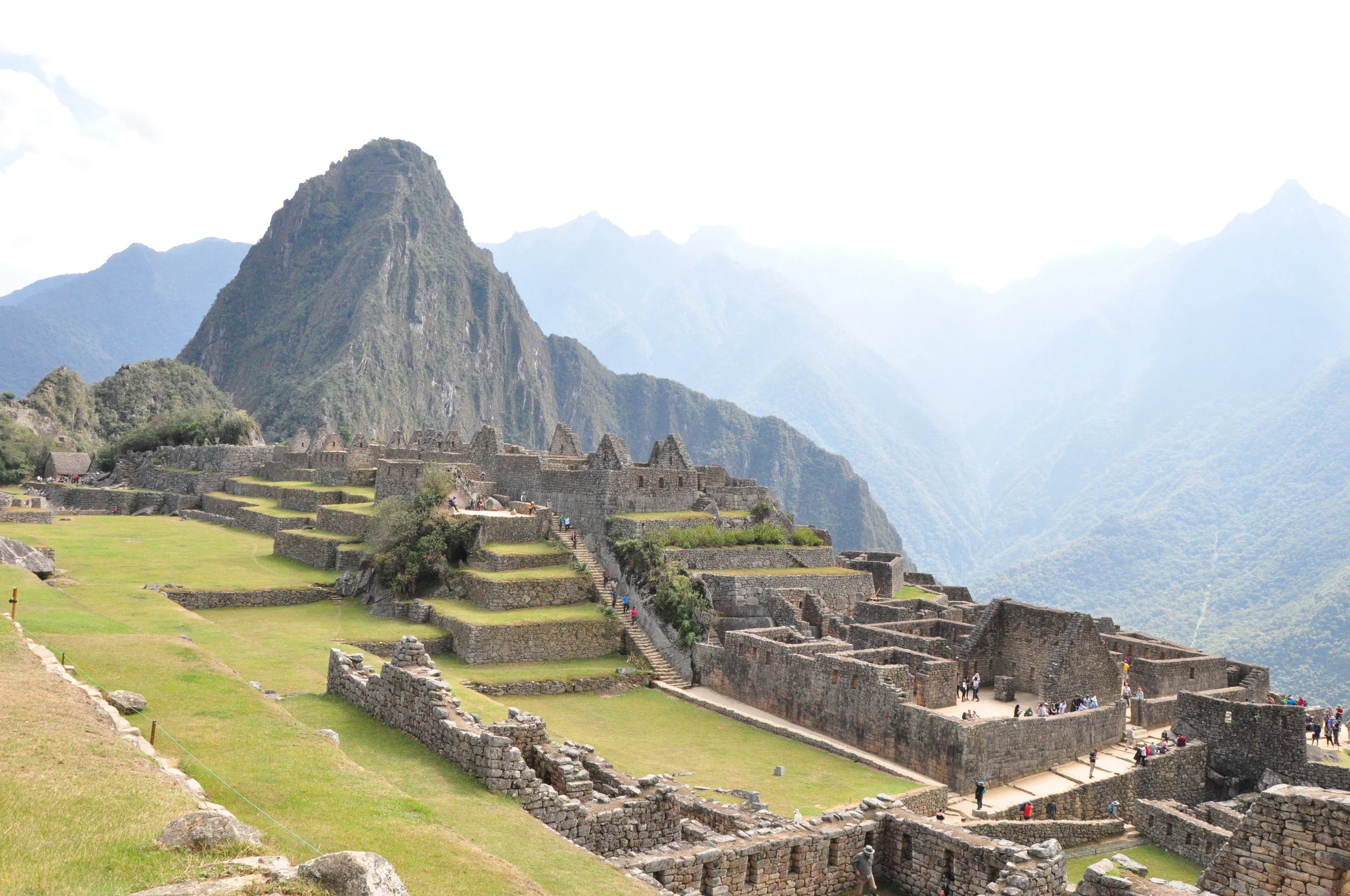  15th century Inca citadel located on a mountain ridge above the Sacred Valley. 
