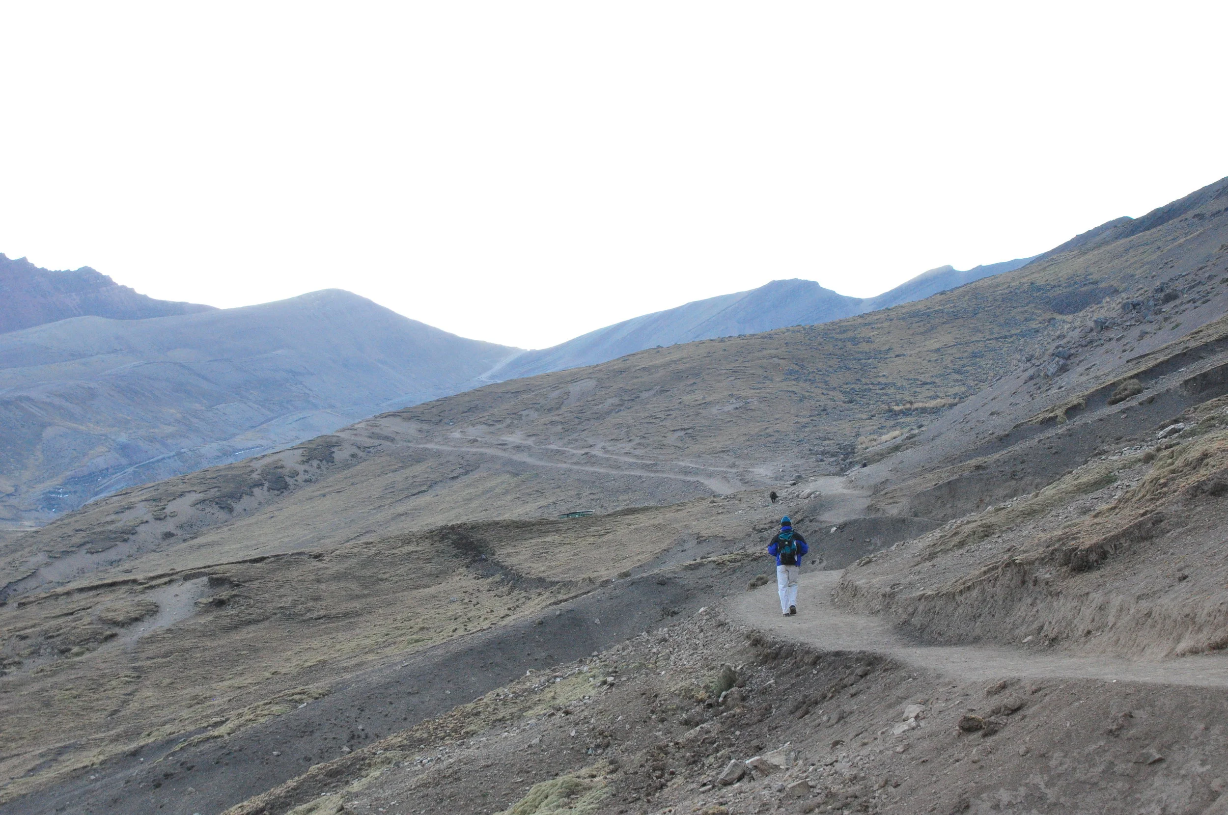 We started at 15,000 feet and climed to 16,500 feet