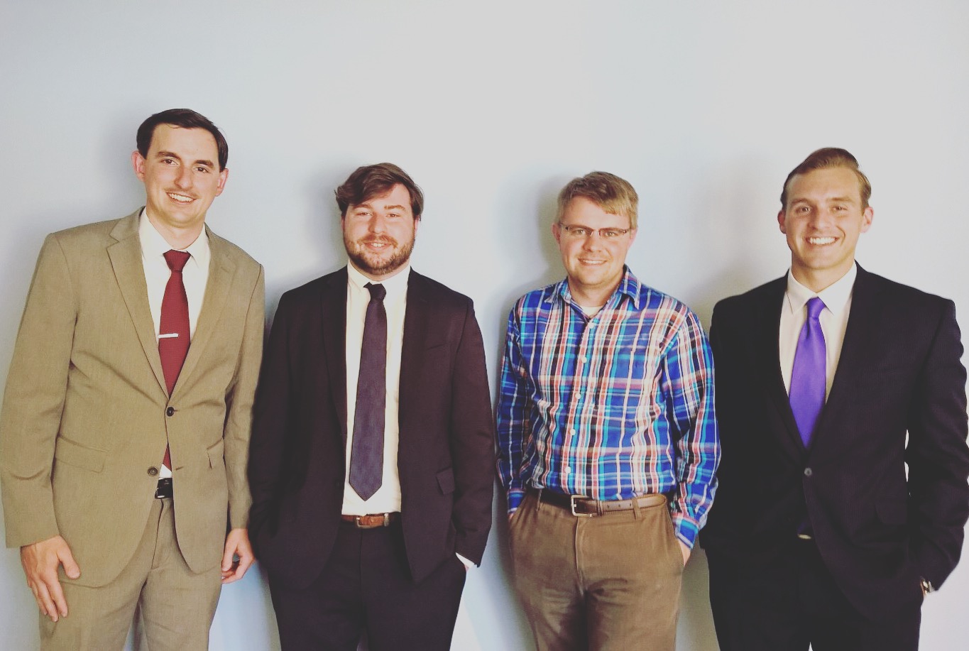 Cameron Rodeffer, Blake Monroe, Greg Pulscher (Host) and Michael Boyer