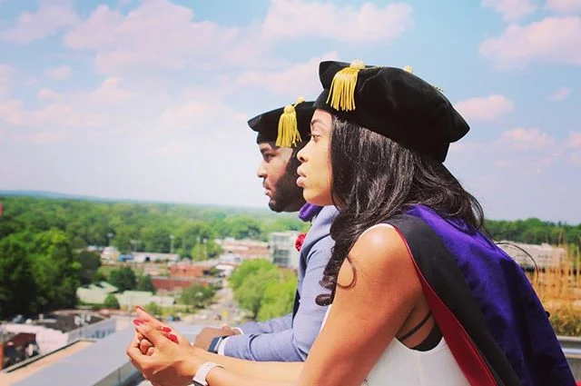 The #Classof2017 is Ready
Ready for the World/Bar
#FreeTheJD
#LegalEagles 🦅 🦅 🦅
.
2017 #ClassPresident, Mr. Darrion Holloway (@d.holloway06_) and 2017 #SBAPresident, Ms. Nicole Little (@_nicolelittle), pose for graduation photos
.
#durhammaroons #legaleagles #freethejd #nccu #ncculaw #durhamnc