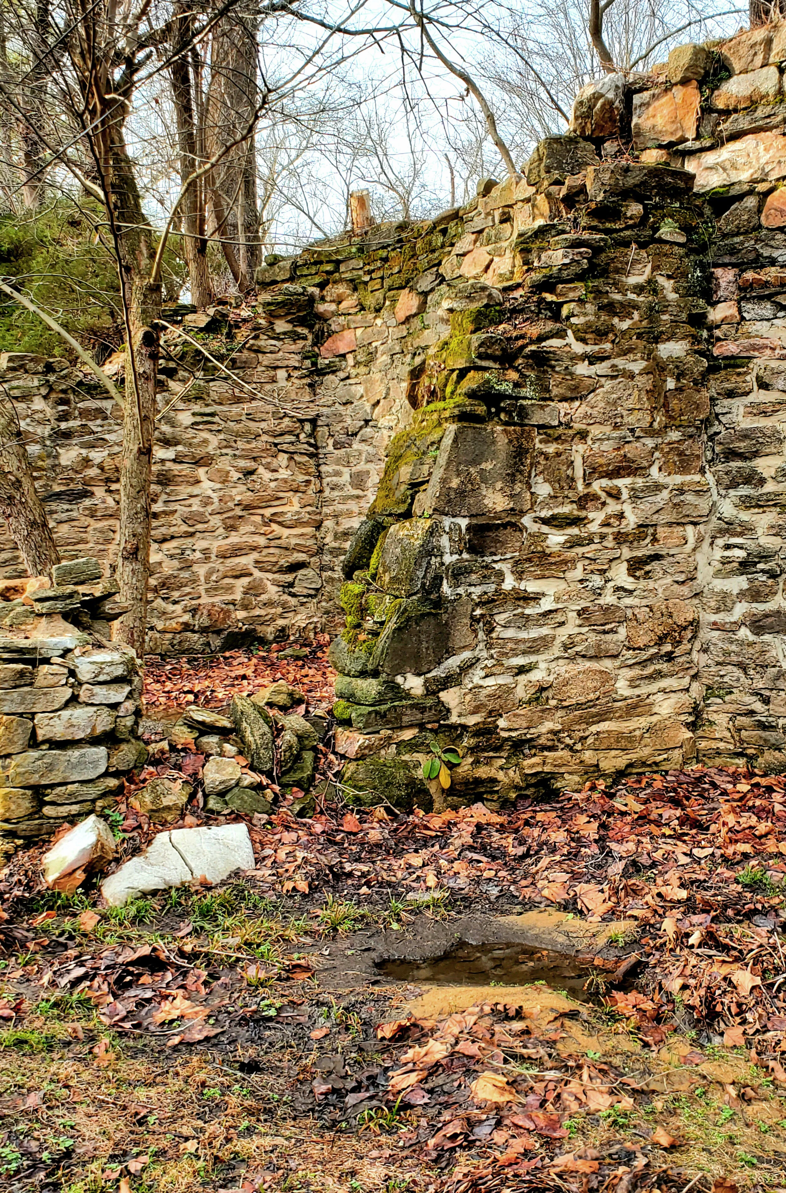 Old Upper Pike Creek Furnace Ruins