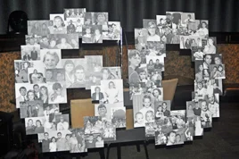 Mom's 60th Birthday Display