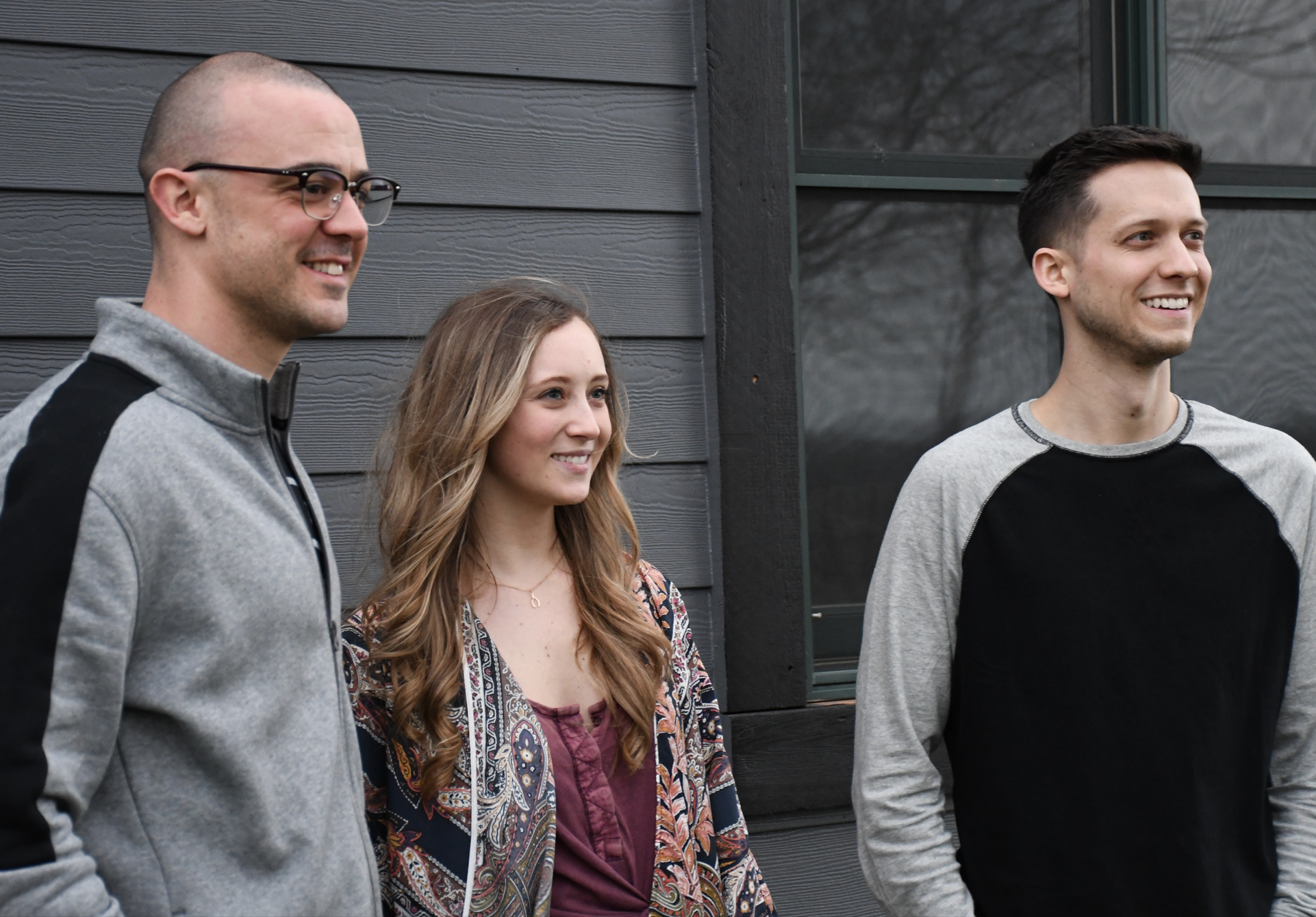 The Band IAMBIC . Bryce, Molly and Ian.