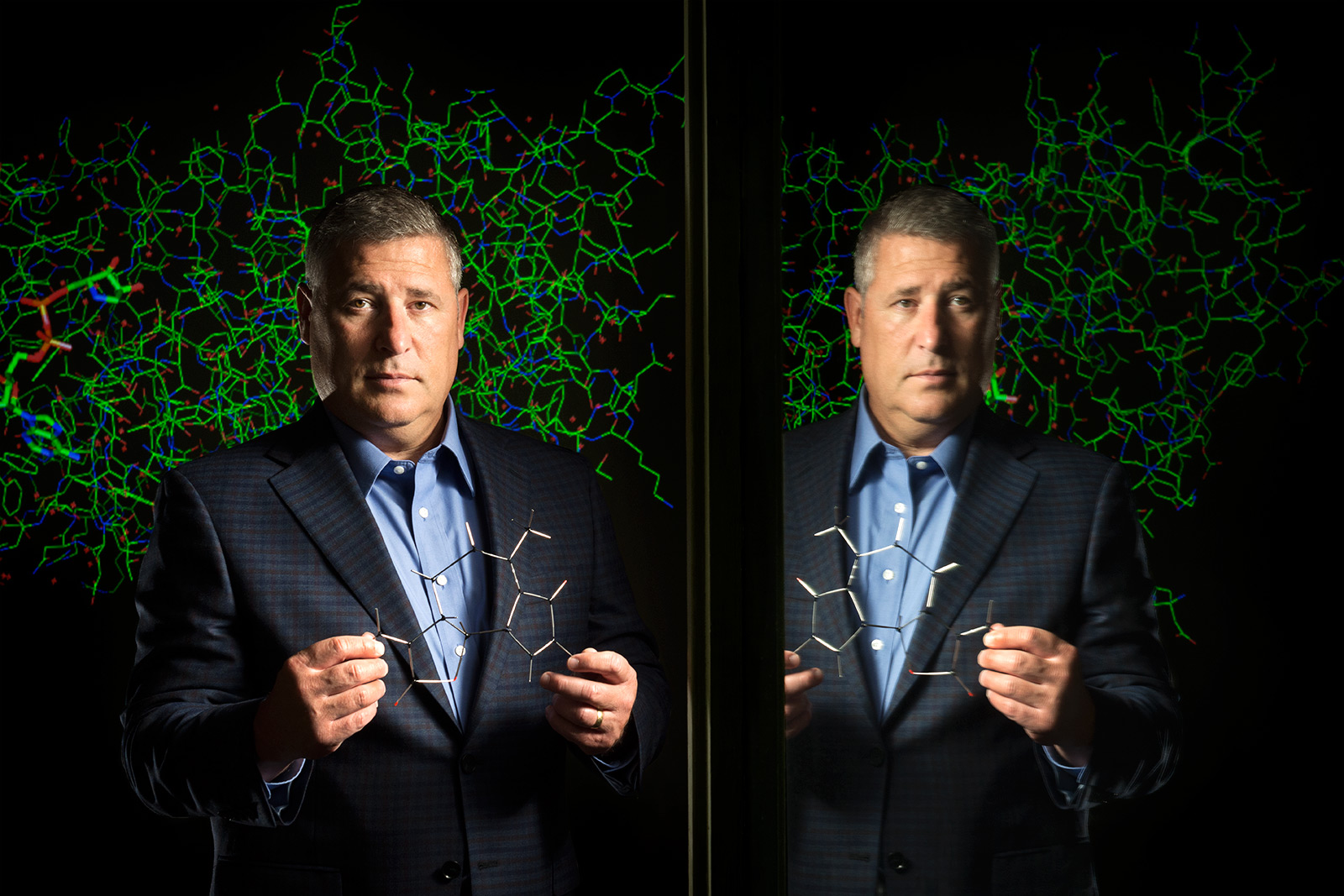 Dr. Darin Jones, UA Little Rock associate professor of chemistry, envisions a day when patients can battle cancer without chemotherapy side effects such as hair loss, muscle atrophy, and compromised immune systems.