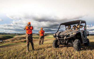 ATV AND SIDE-BY-SIDE SAFETY IN THE OUTDOORS ATVs and Side-by-Side (SxS) vehicles are common place in hunting camps, whether you’re after whitetail or mule deer, turkeys or mallards, elk or antelope. Matter of fact, many hunters use them year-round for scouting, food plotting and recreational riding. These tough and versatile off-road vehicles help outdoorsmen reach remote areas and favorite hunting spots while carrying in gear and hauling out game.