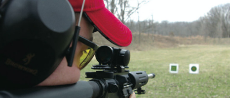 PLINKING The term refers to informal target shooting, often at off-beat targets such as cans and bottles. But the term plinking basically comes, as one might imagine, from the sound of a small caliber bullet hitting a tin can— “PLINK!” Various calibers have been used, but the old standby for all-around plinking fun is the .22 caliber rimfire with air guns also thrown into the mix.