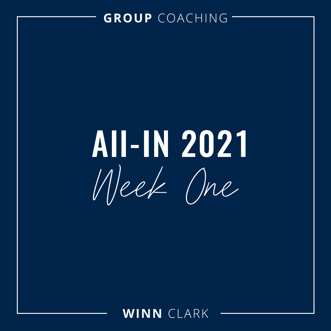 Week 1: Introductions and Live Exercise To Create Your Next Level Vision