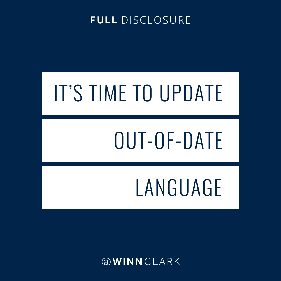 Let's Update Gendered Language 