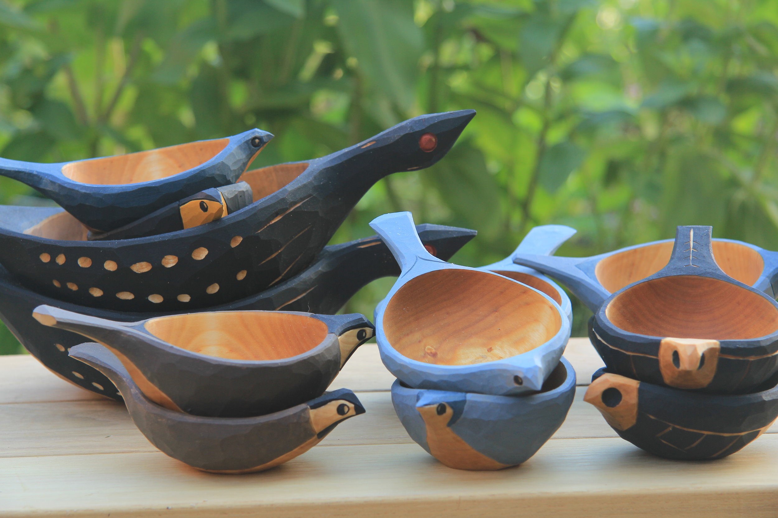 hand carved bowls