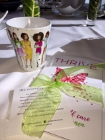All attendees will receive the Thrive 28day journal mailed to their homes. US addresses only.
