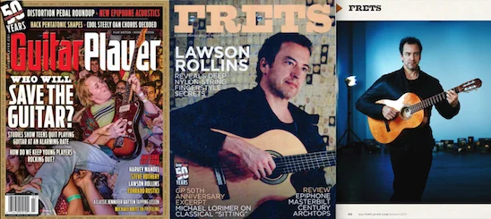 Guitar Player Magazine interview is here.