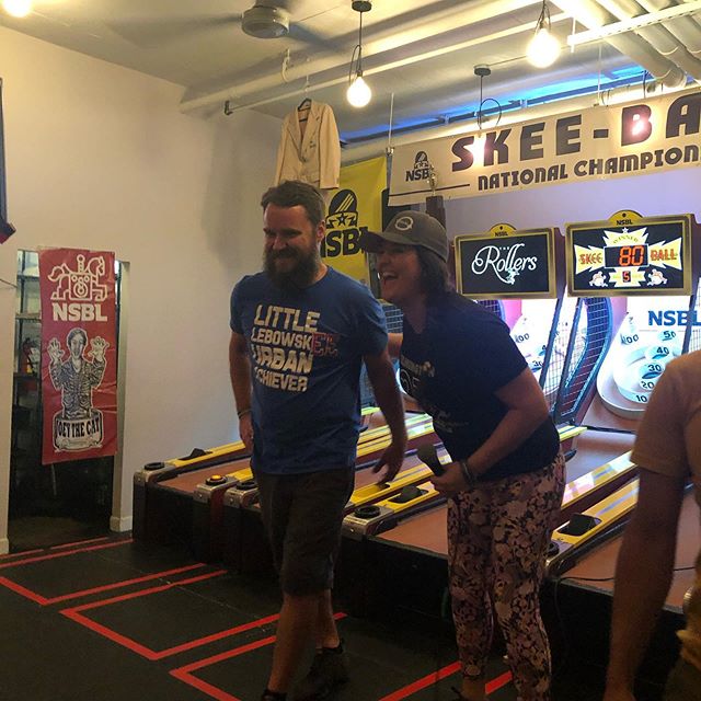 Crongratulations to both Emily Fulbright and Roto (@rotorooter42) for making it into the Brew-Skeeball hall of fame!