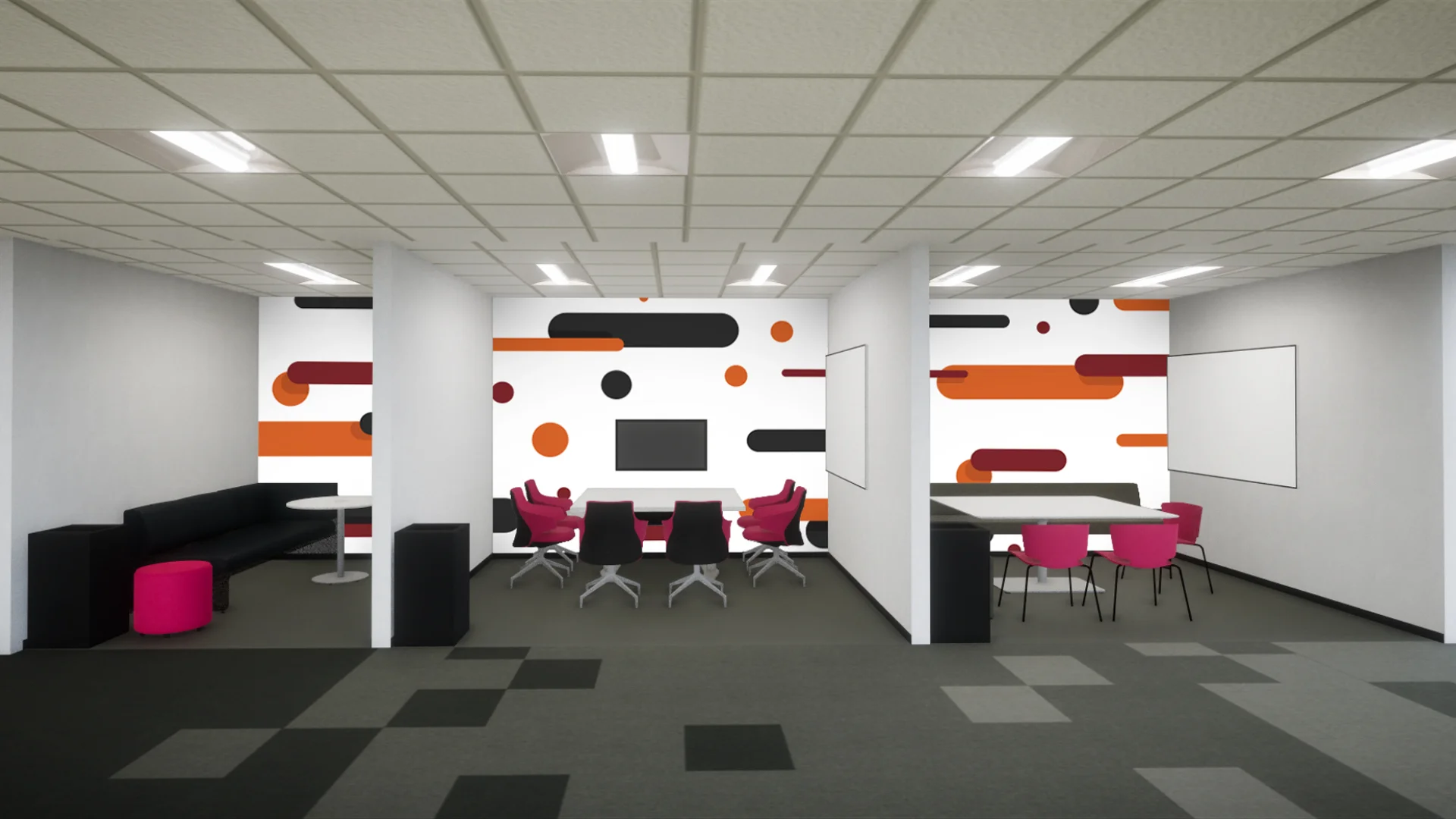 Meeting room wall vinyl 4.