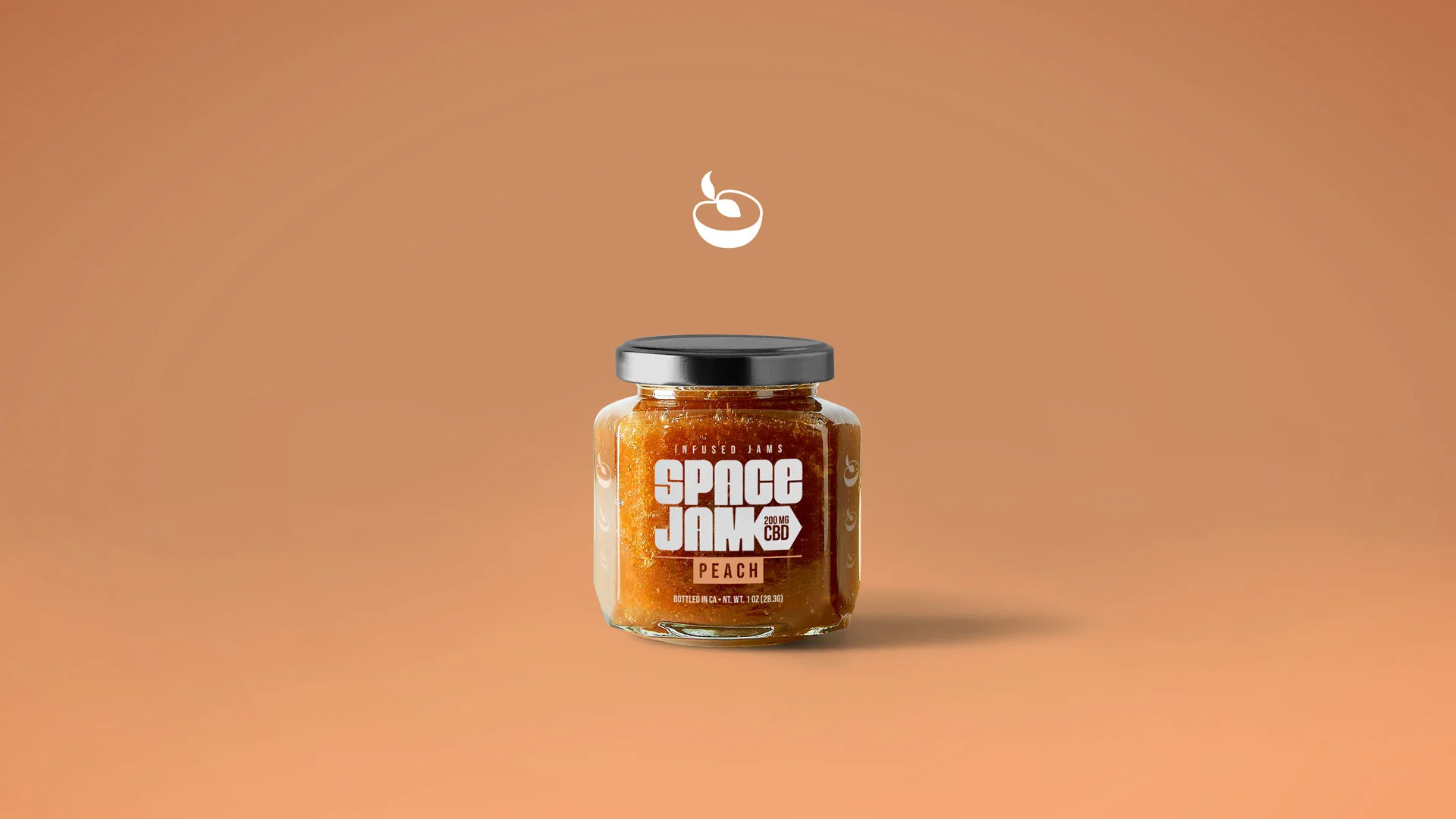  Peach jar label. 