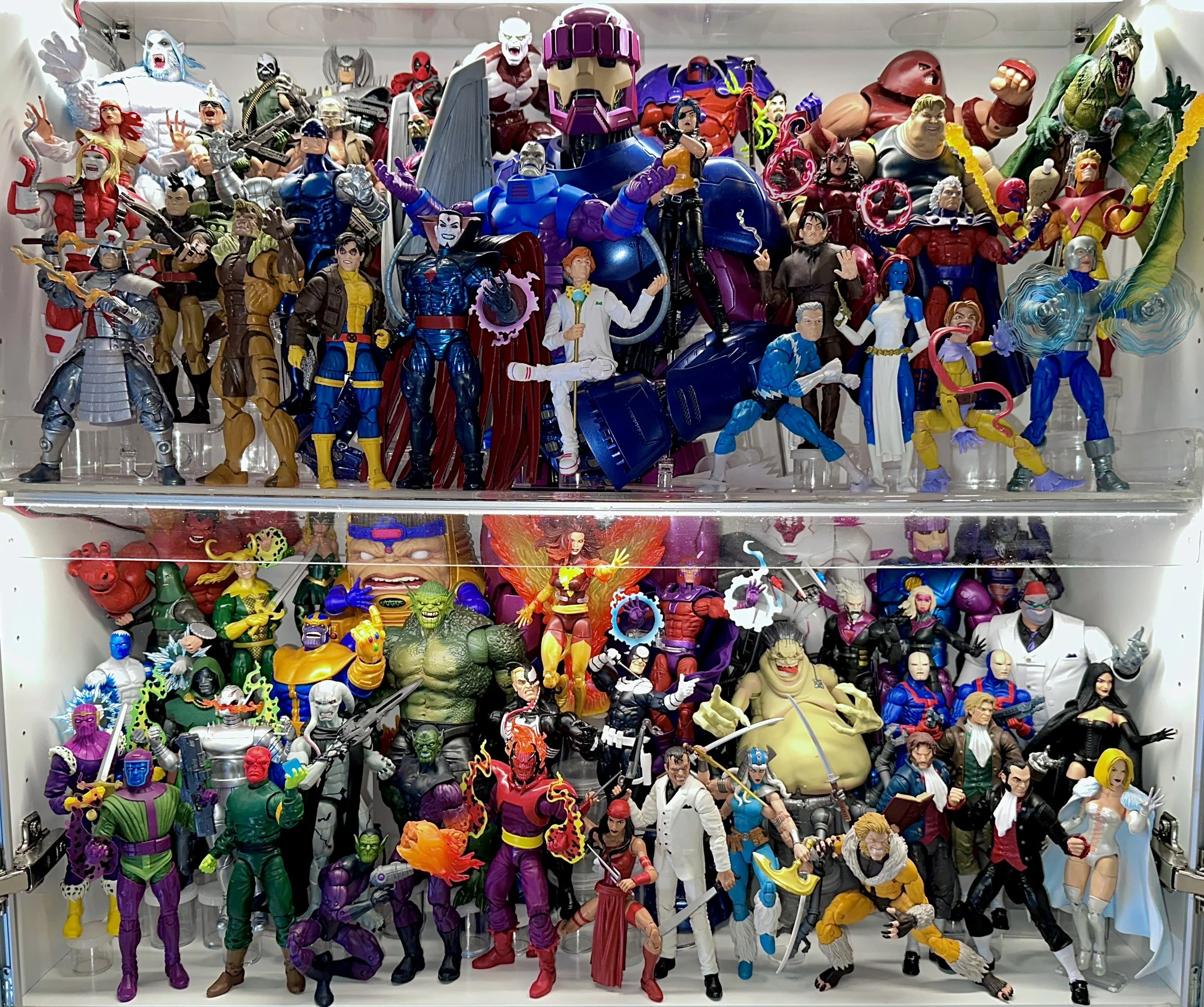X-Villains/Marvel Villains shelf