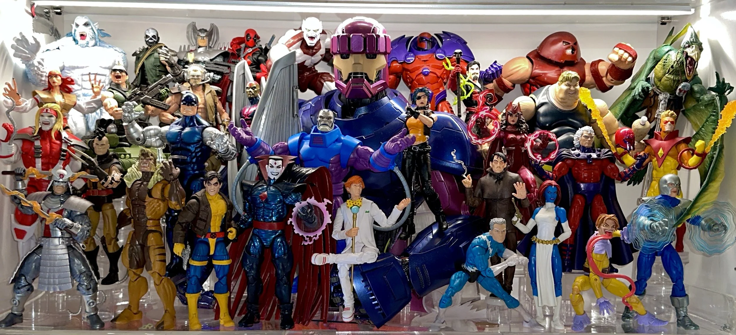 X-Villains shelf