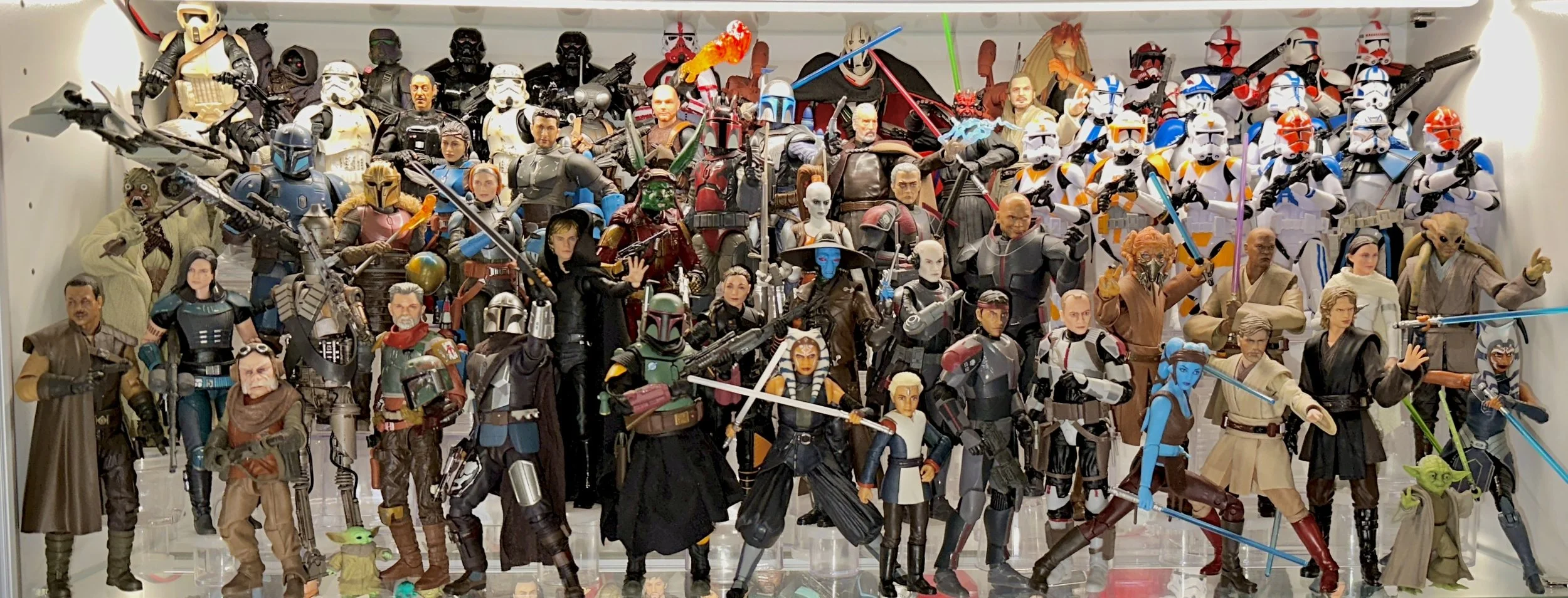 Star Wars - Mando/Prequels shelf