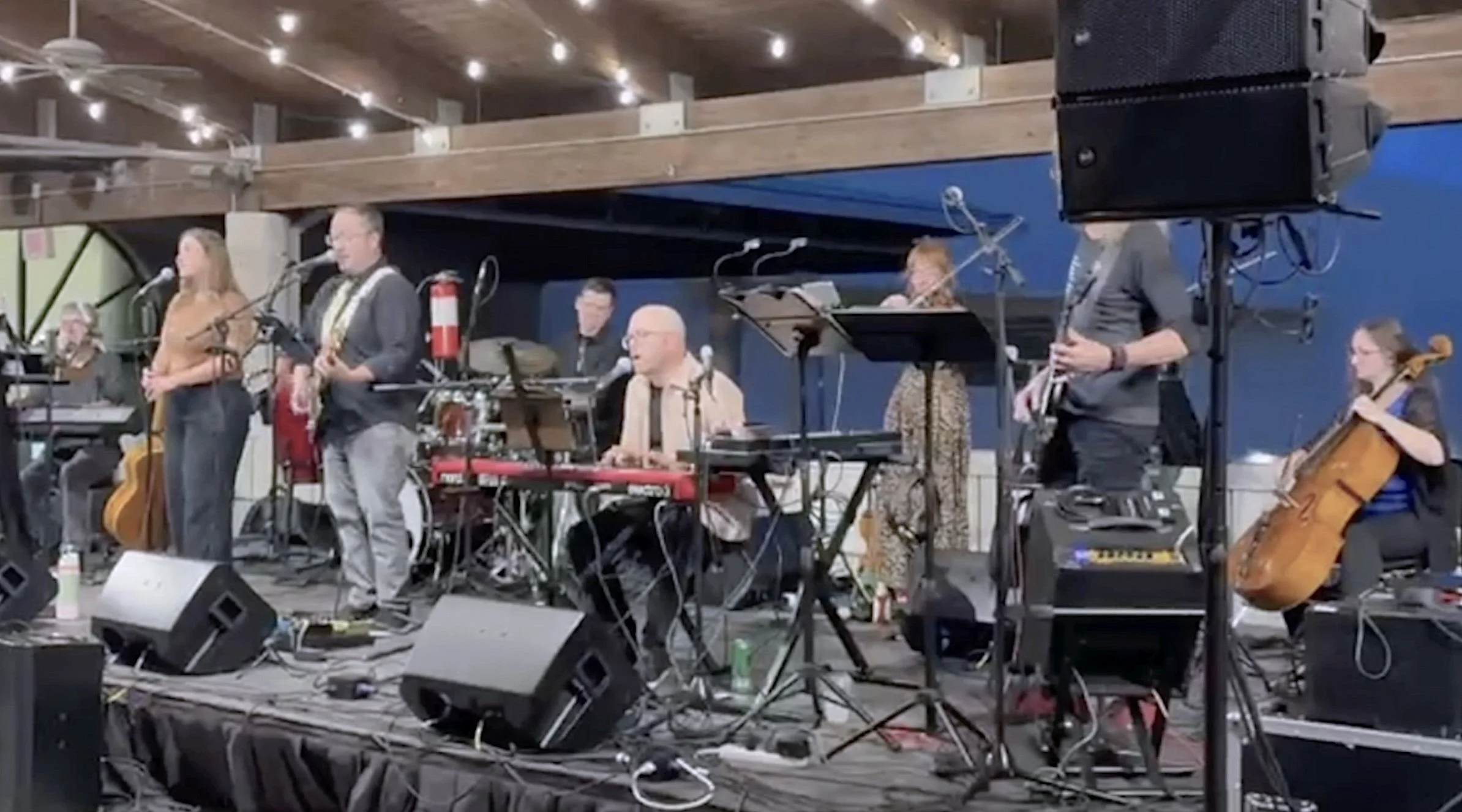 Glimpses of our recent tributes to E. L. O. and The Doobie Brothers