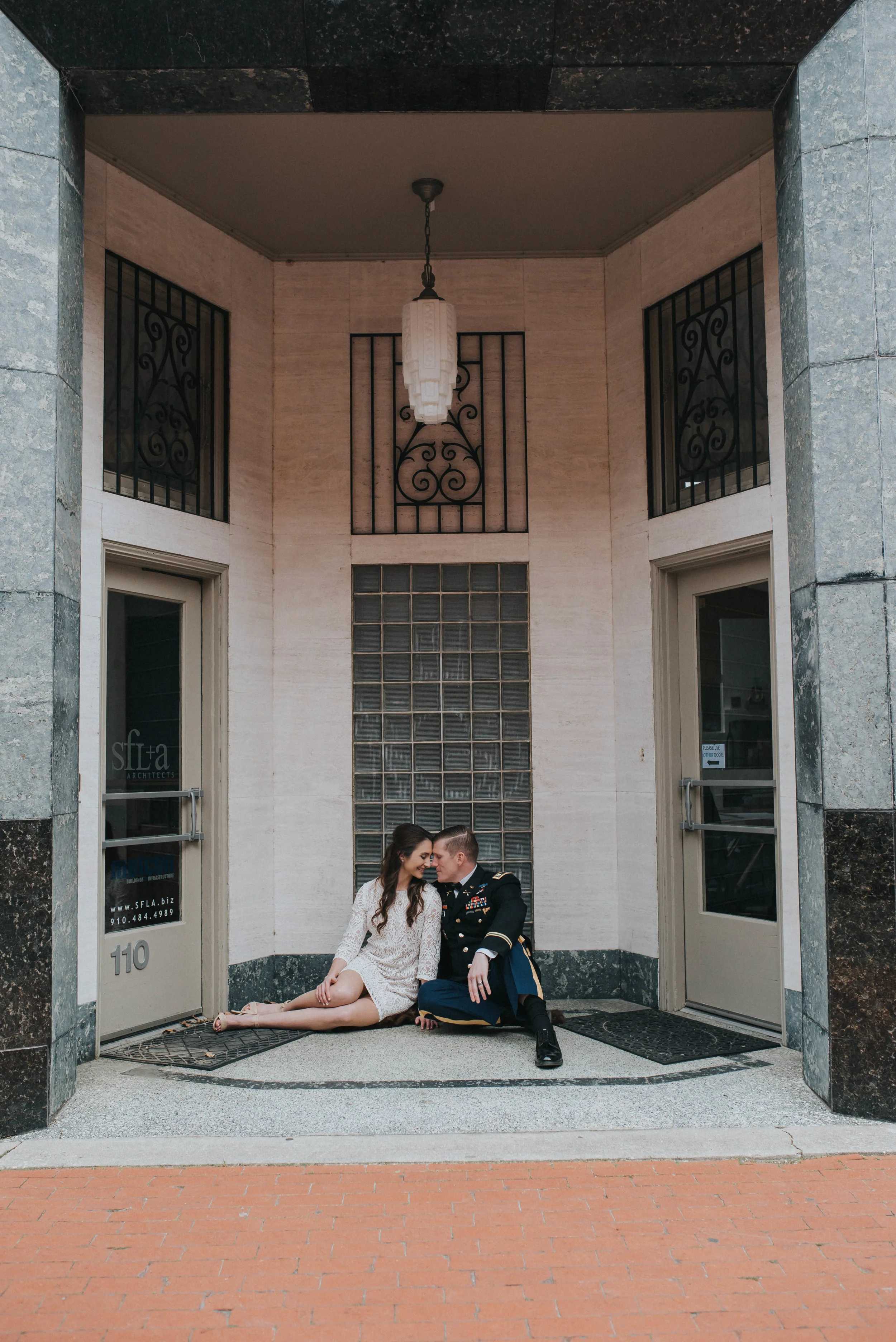 Downtown Fayetteville, NC Intimate Wedding