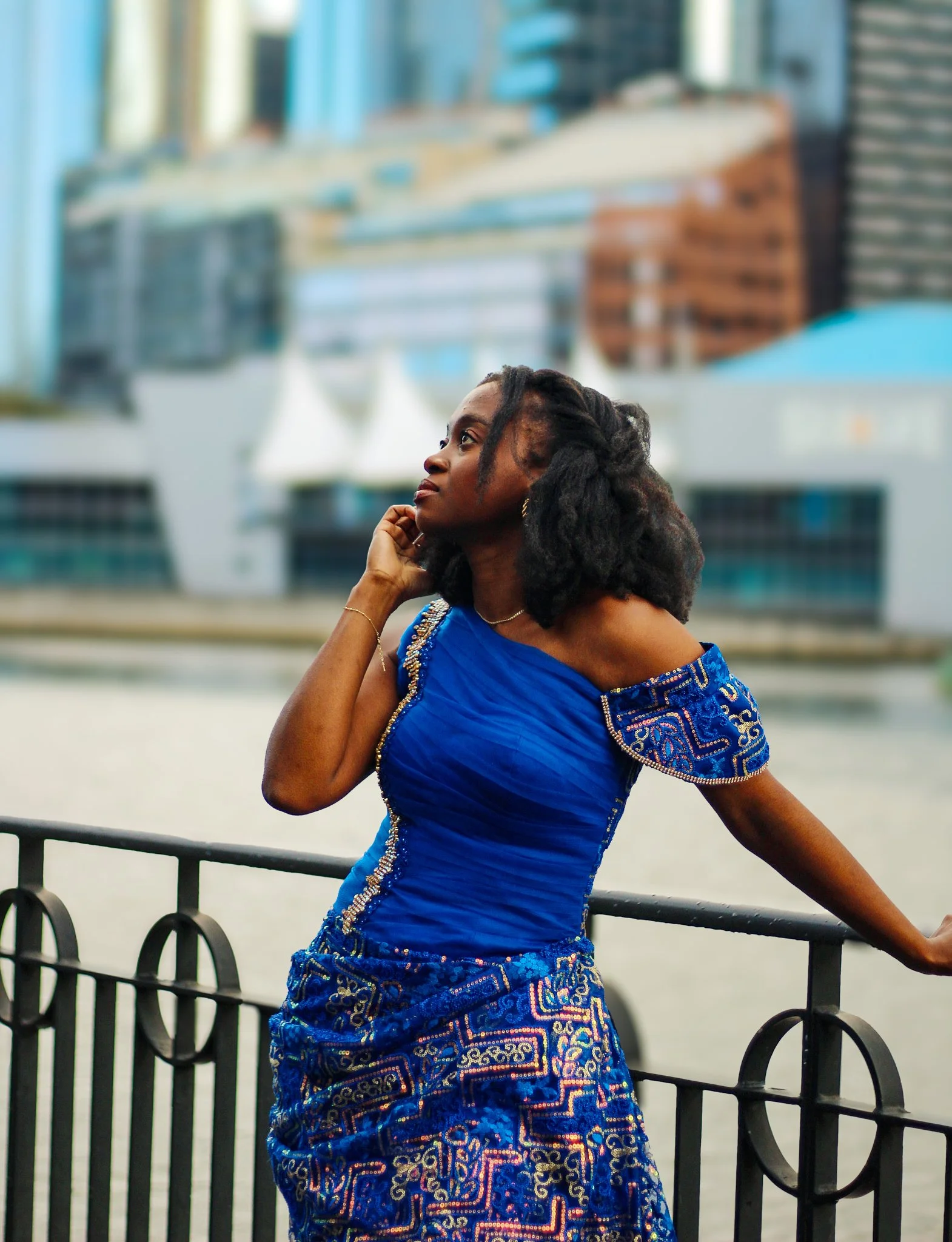 When Royal Blue Meets Radiant Joy.