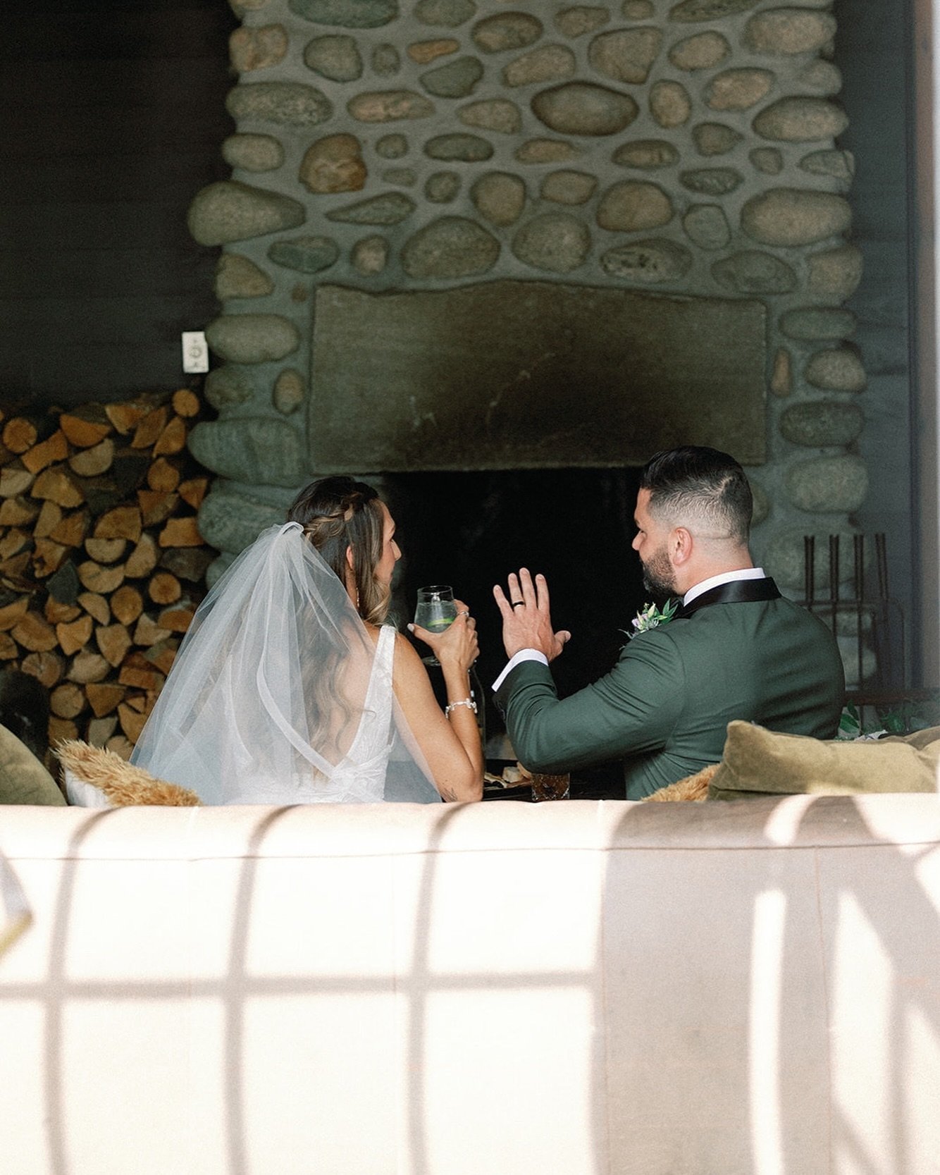 Love this captured moment of Ryan checking out his ring for the first time post ceremony! The girlies get to wear their ring well before the special day so it&rsquo;s cute seeing the boys have their moment!
