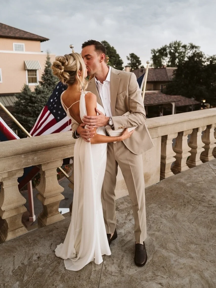 With our Full Service planning package we assist you in planning not only your wedding DAY, but your whole wedding WEEKEND! These two cuties had three days of wedding events at The Broadmoor kicking it off with their smallest event, the rehearsal din