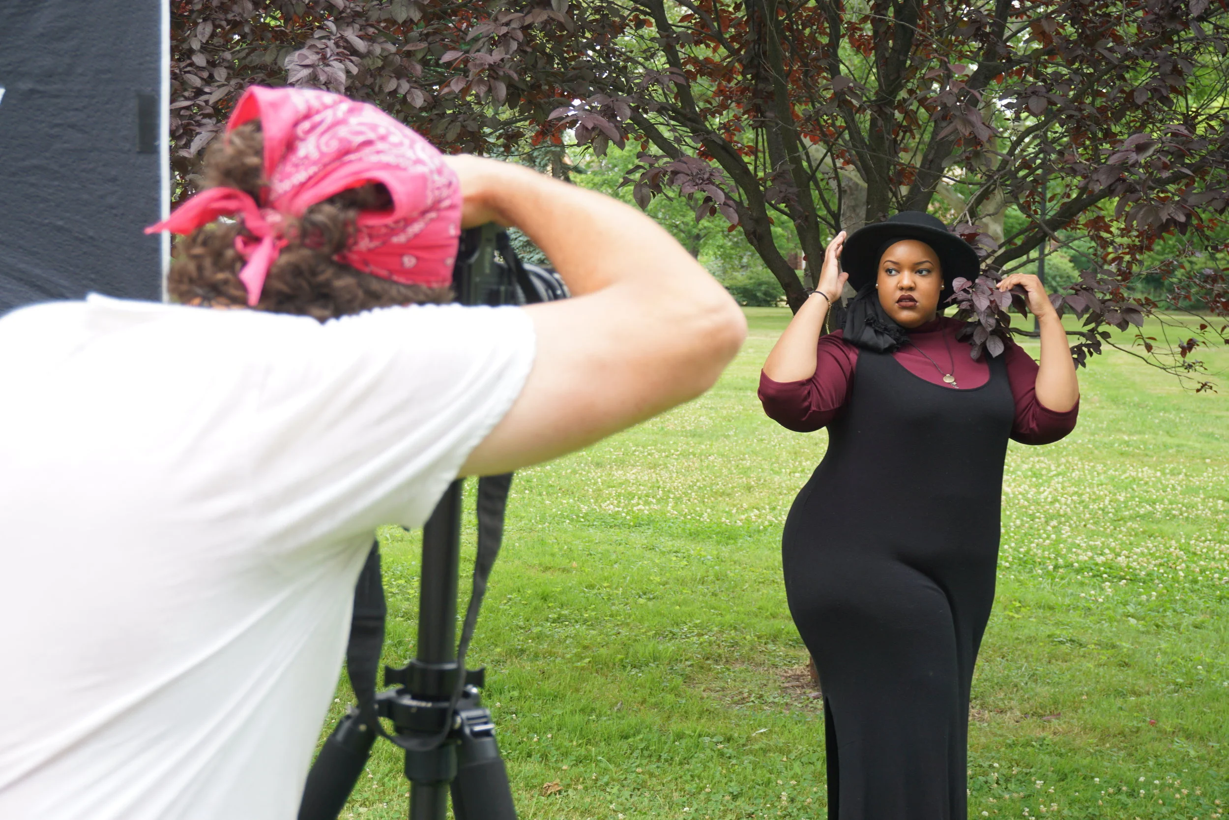 BTS: Brad doing the dang thing!