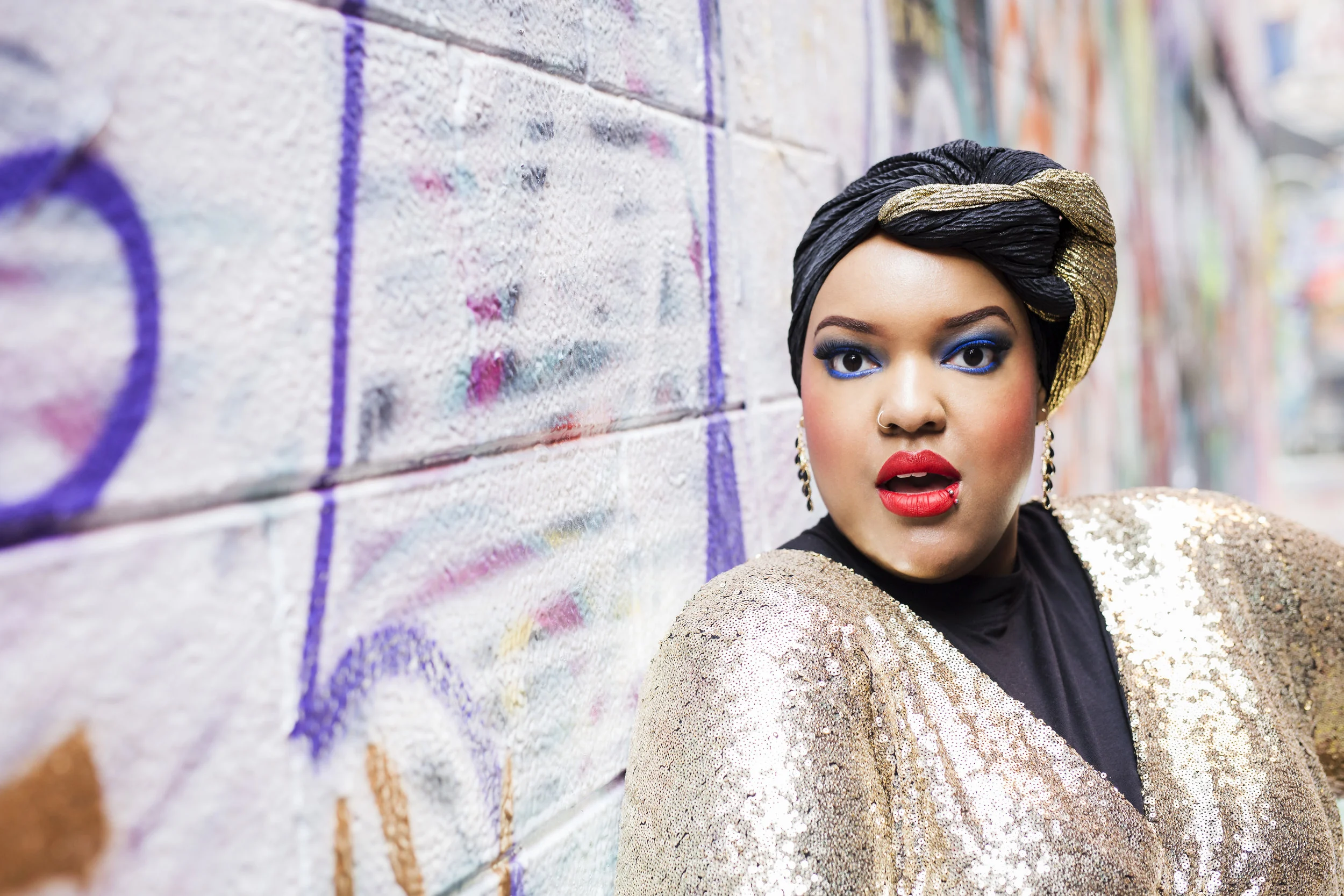 Photo:  Moon Reflections  +&nbsp; Makeup:  Madinah M .&nbsp;