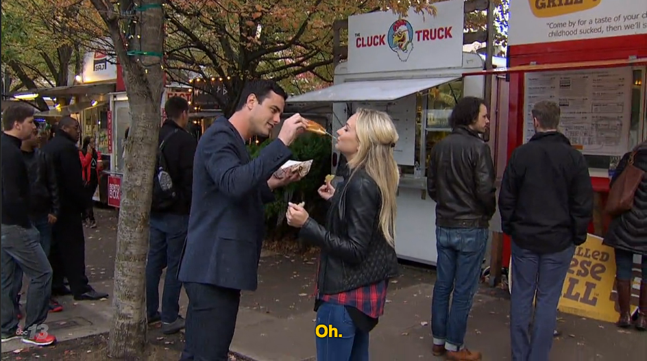 Look at that cheese string. That is quality. 