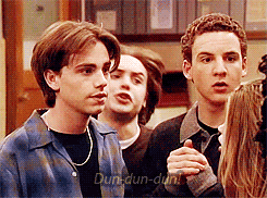 Boy Meets World, anyone? 